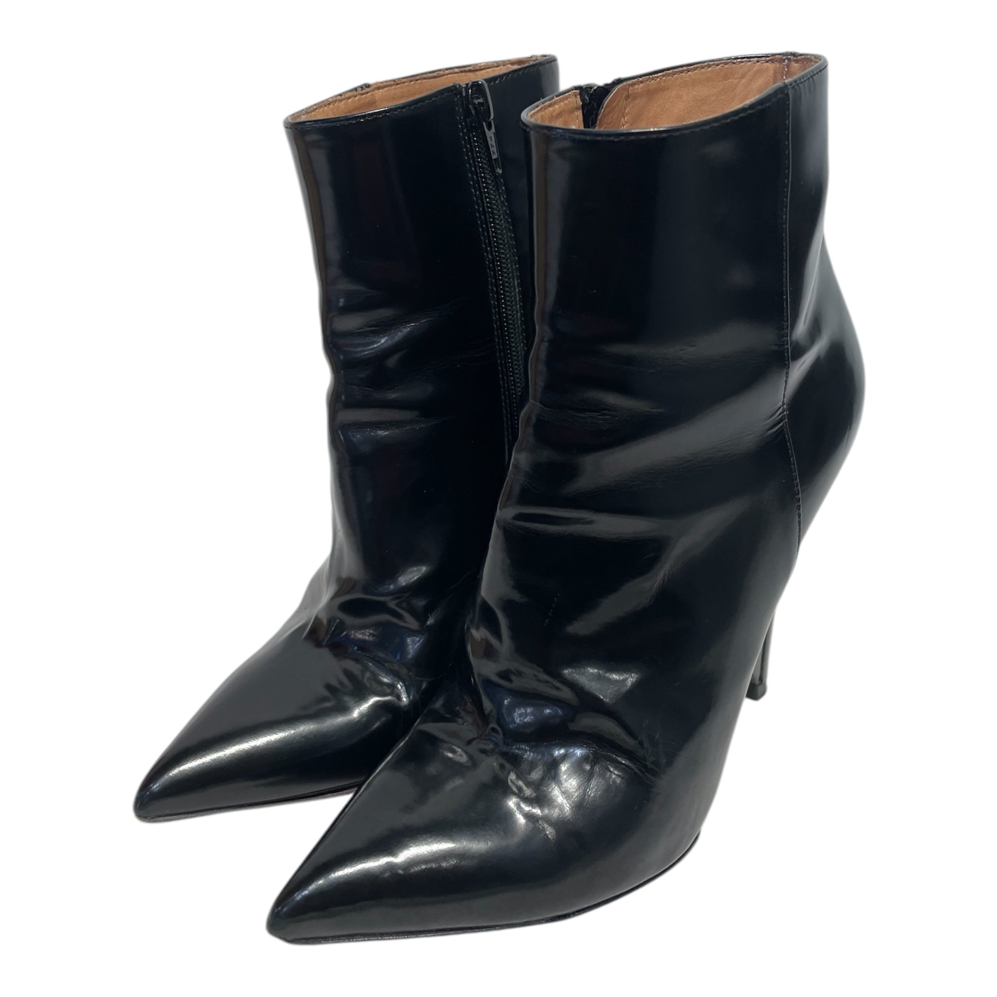 Maison Margiela/Heels/EU 35/Leather/BLK/Wedge Heel/translucent wedge view 1