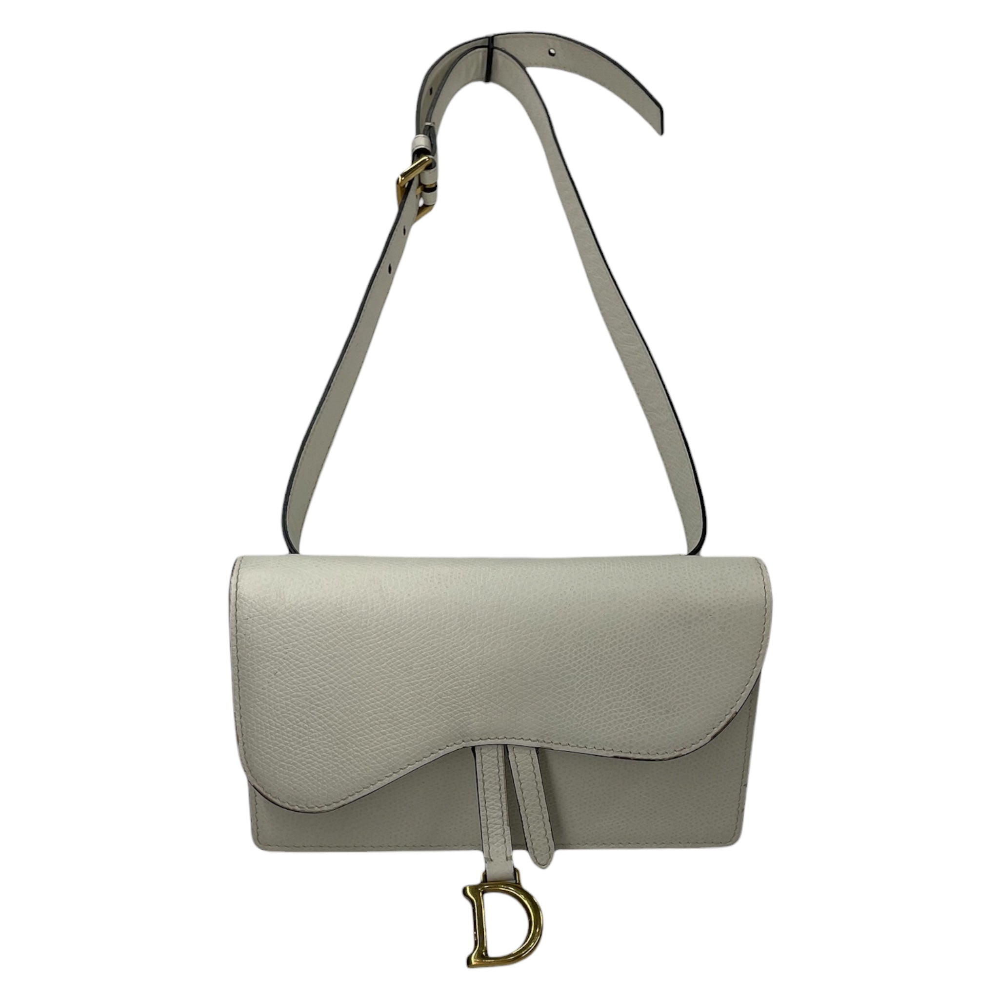 Christian Dior/Bag/Leather/WHT/RECTANGULAR BELT BAG view 1