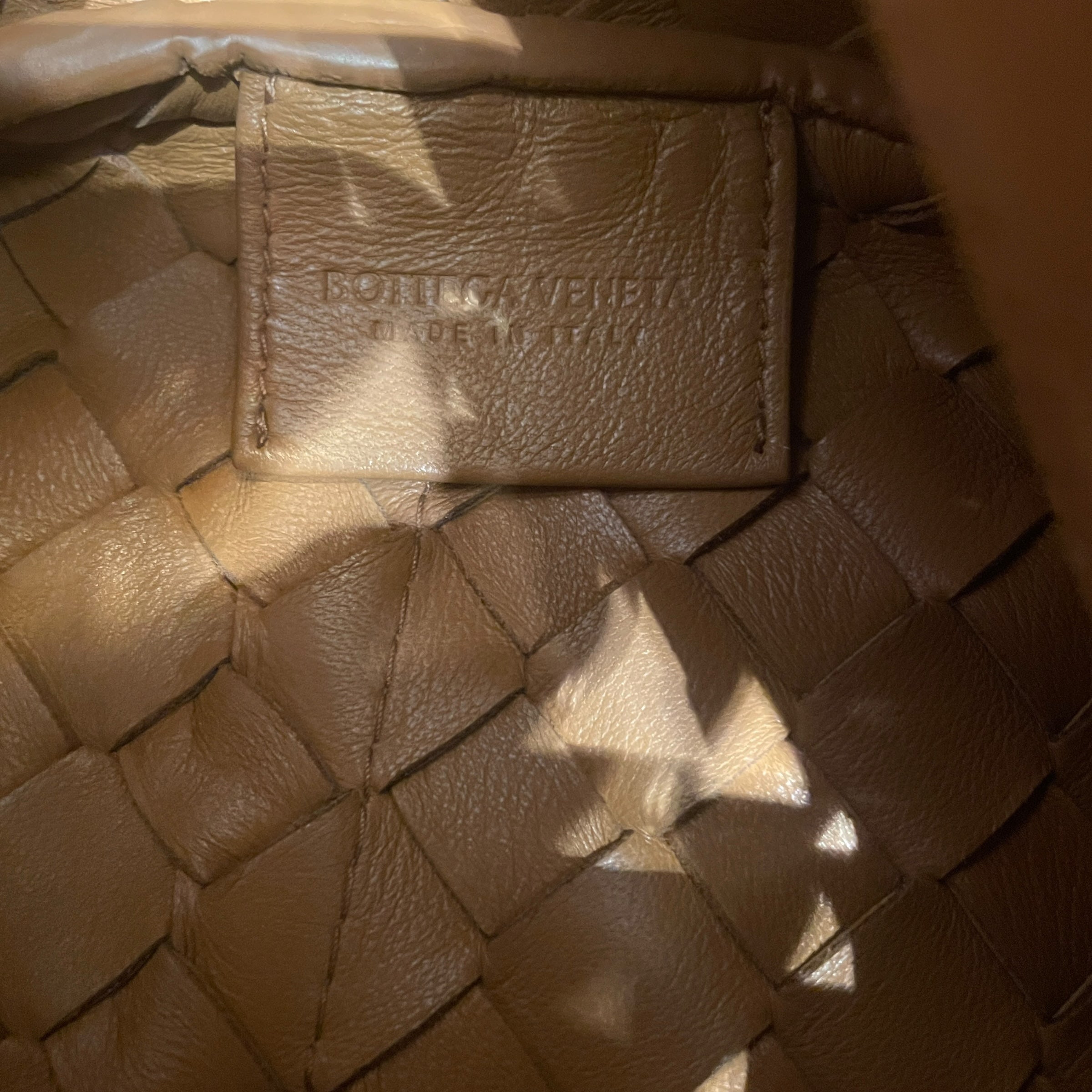 BOTTEGA VENETA/Hand Bag/Leather/BEG/ view 3