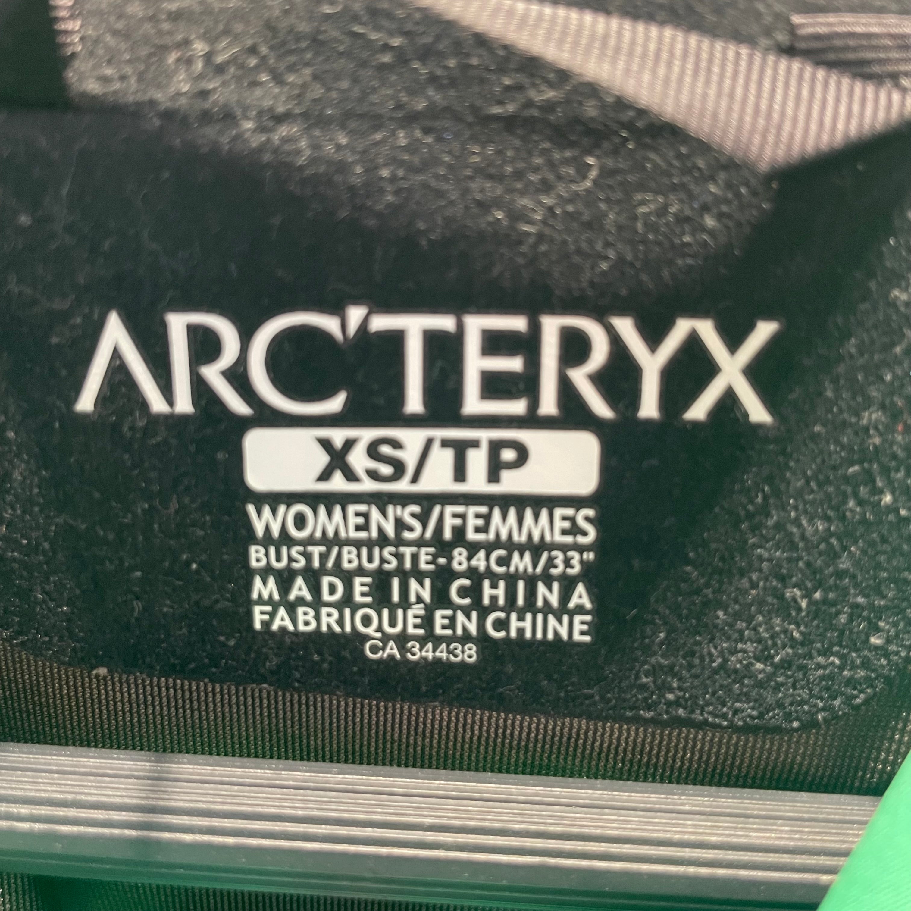 ARC'TERYX/Trench Coat/XS/Gore-Tex/GRN/cordetta view 3