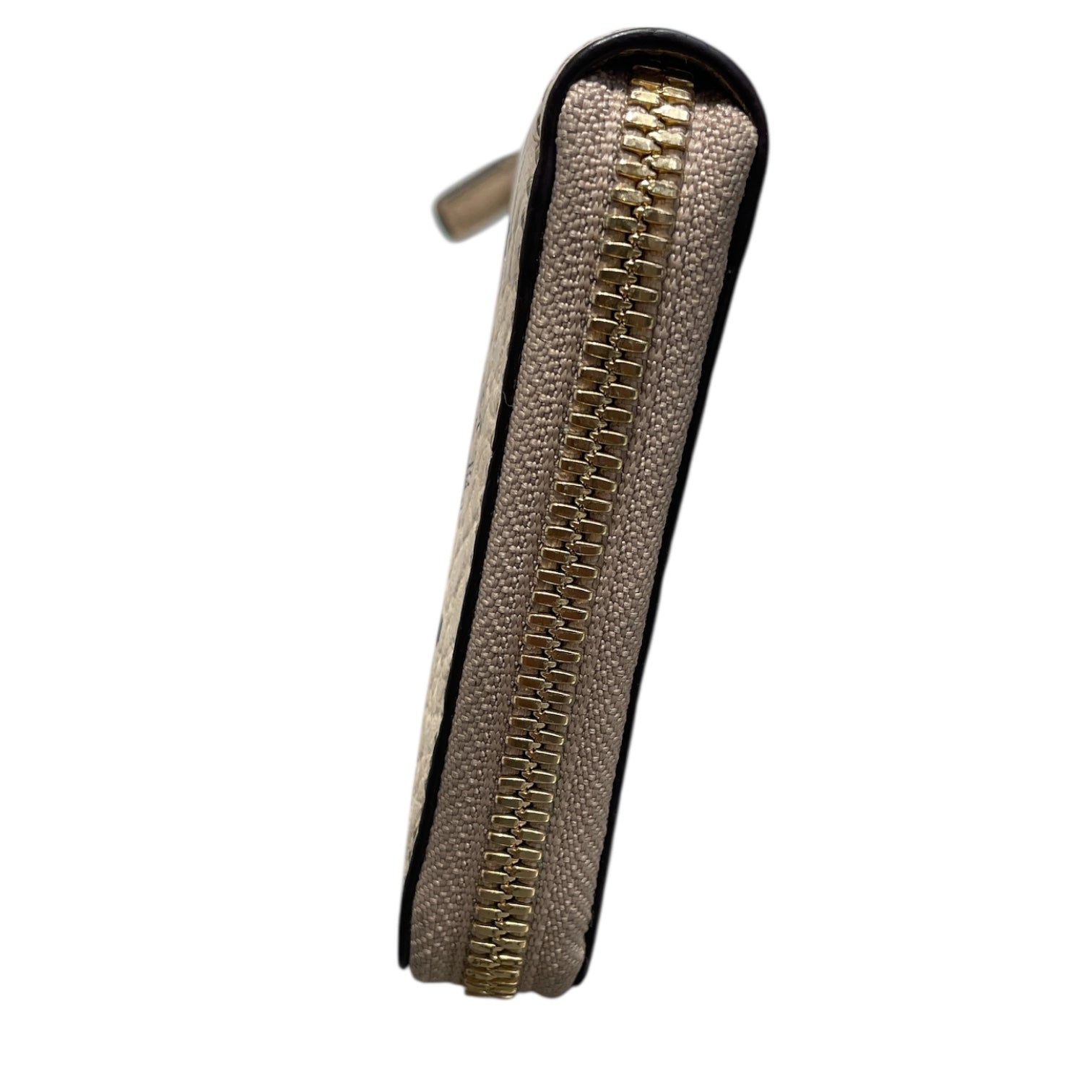 MCM/Long Wallet/Monogram/BEG/gold zipper view 4