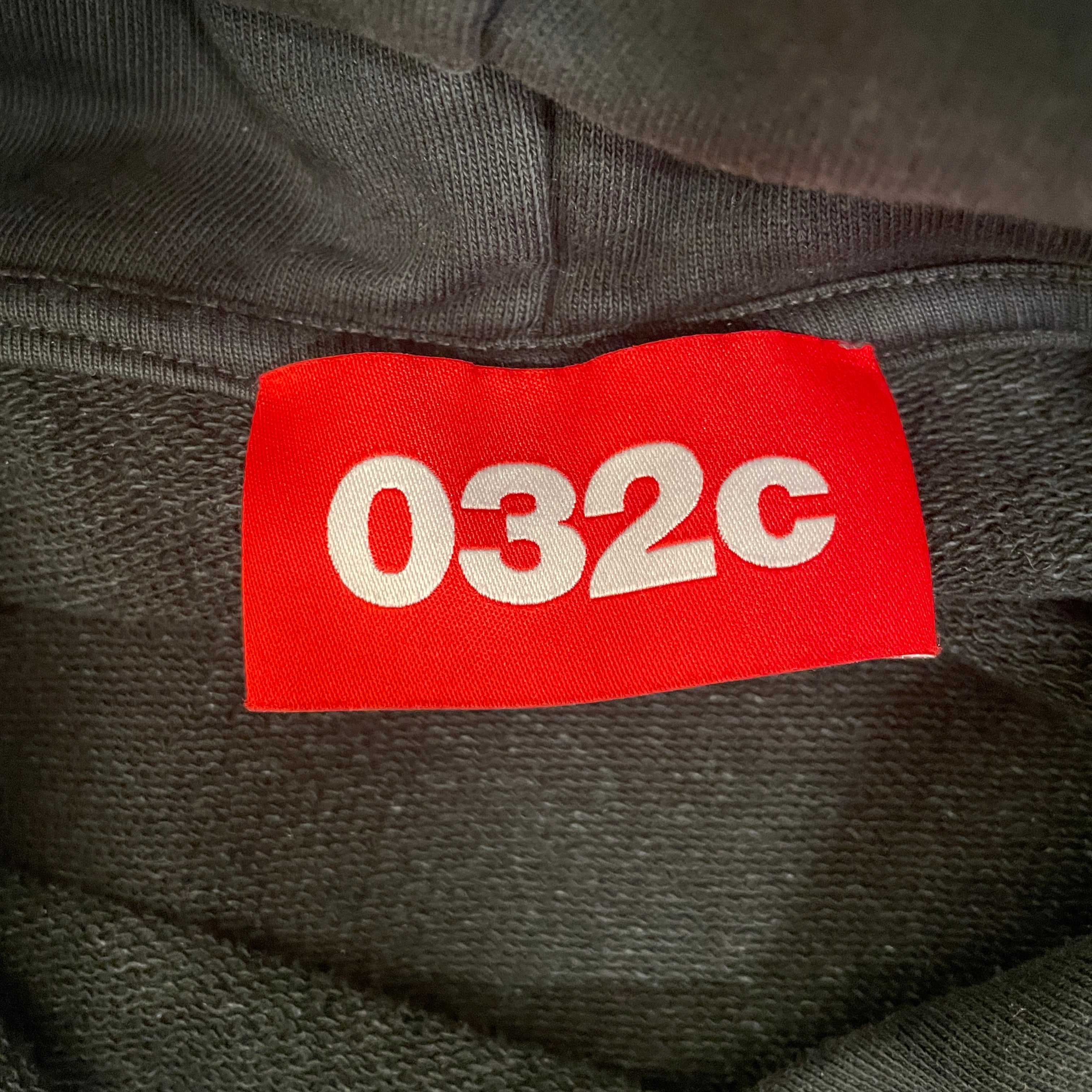 032c/Hoodie/S/Cotton/GRY/LUSTER HOODIE view 3