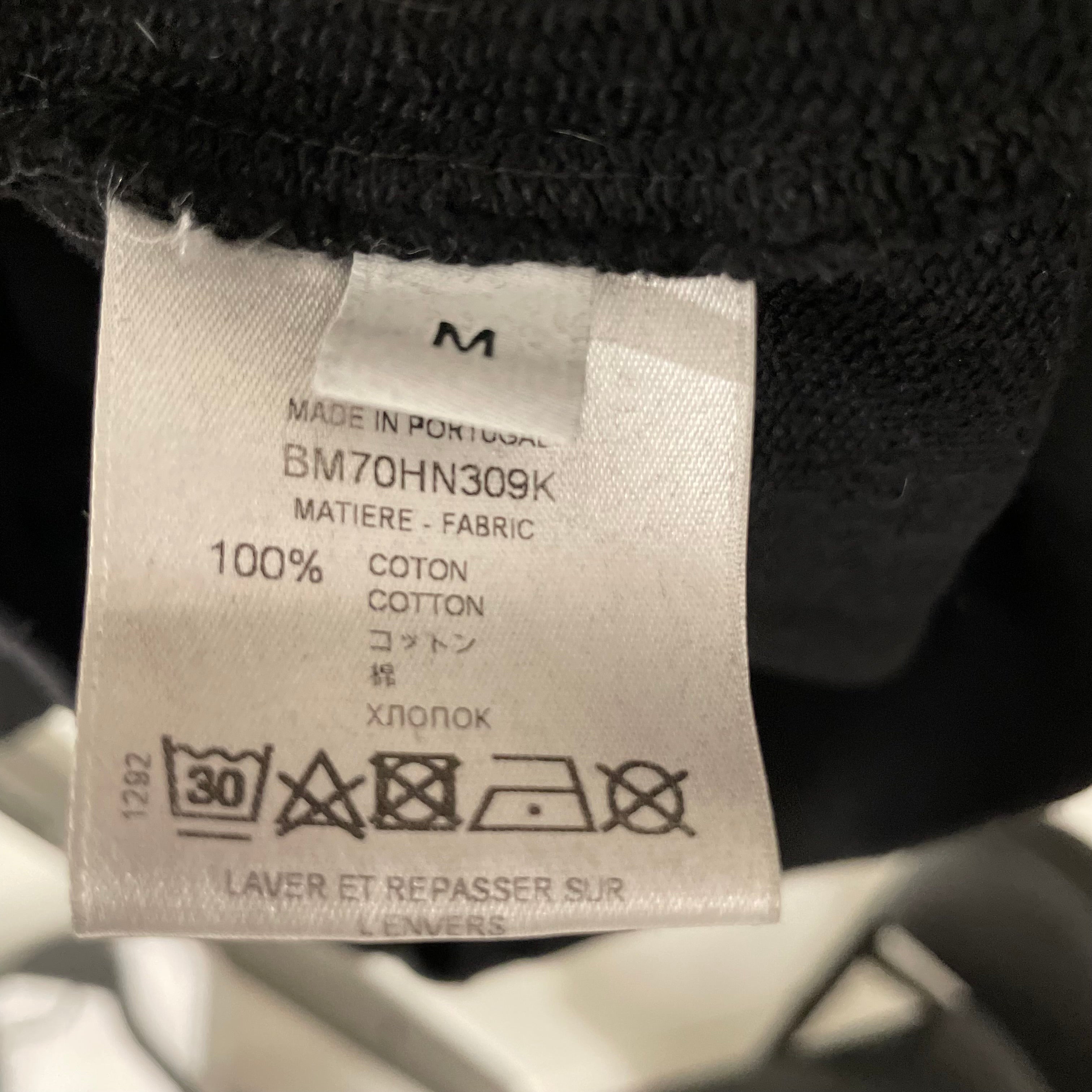 GIVENCHY/Sweater/M/Graphic/Cotton/BLK/BM70HN309K/FLAME LOGO view 4