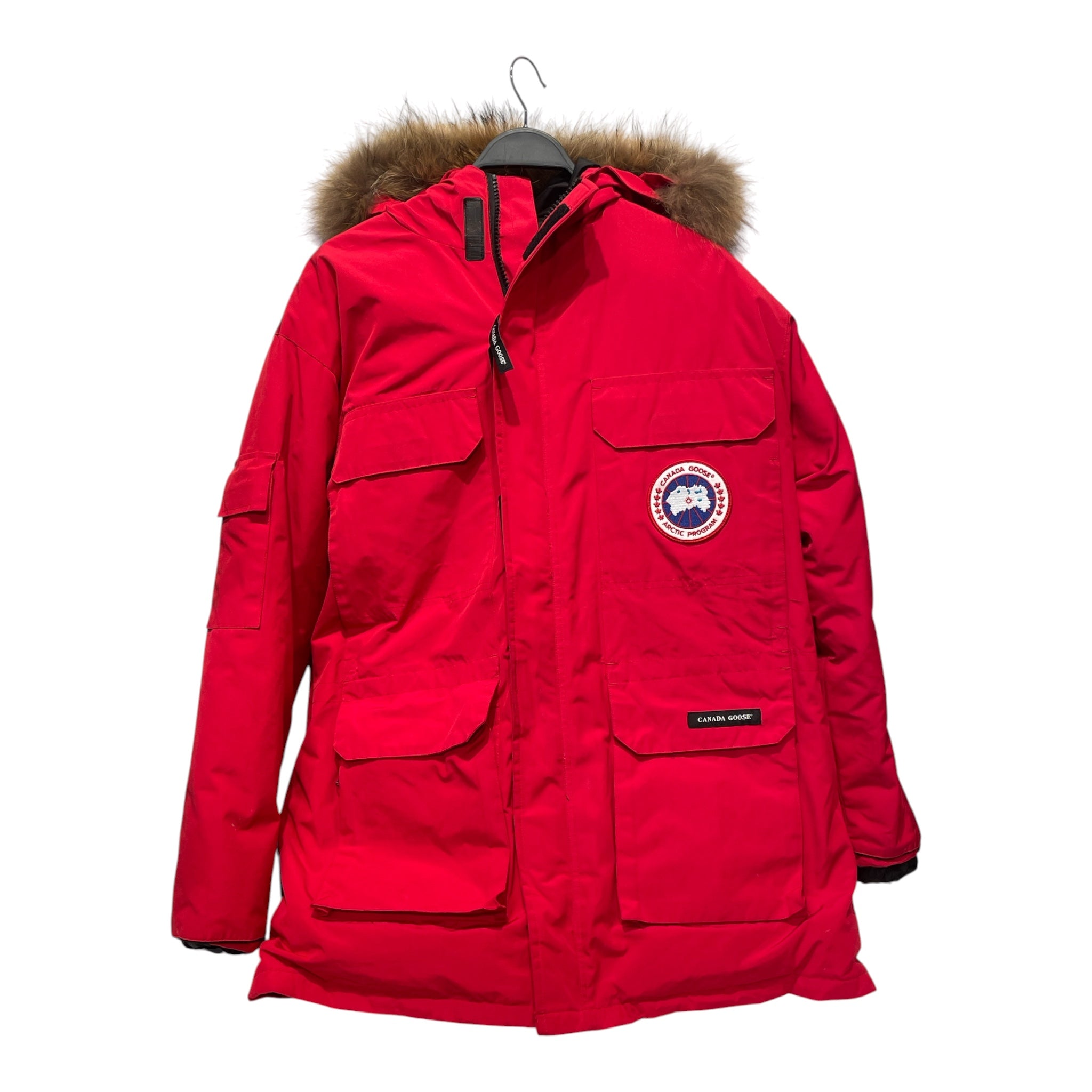 CANADA GOOSE/Mod Parka/L/Cotton/RED/ view 1