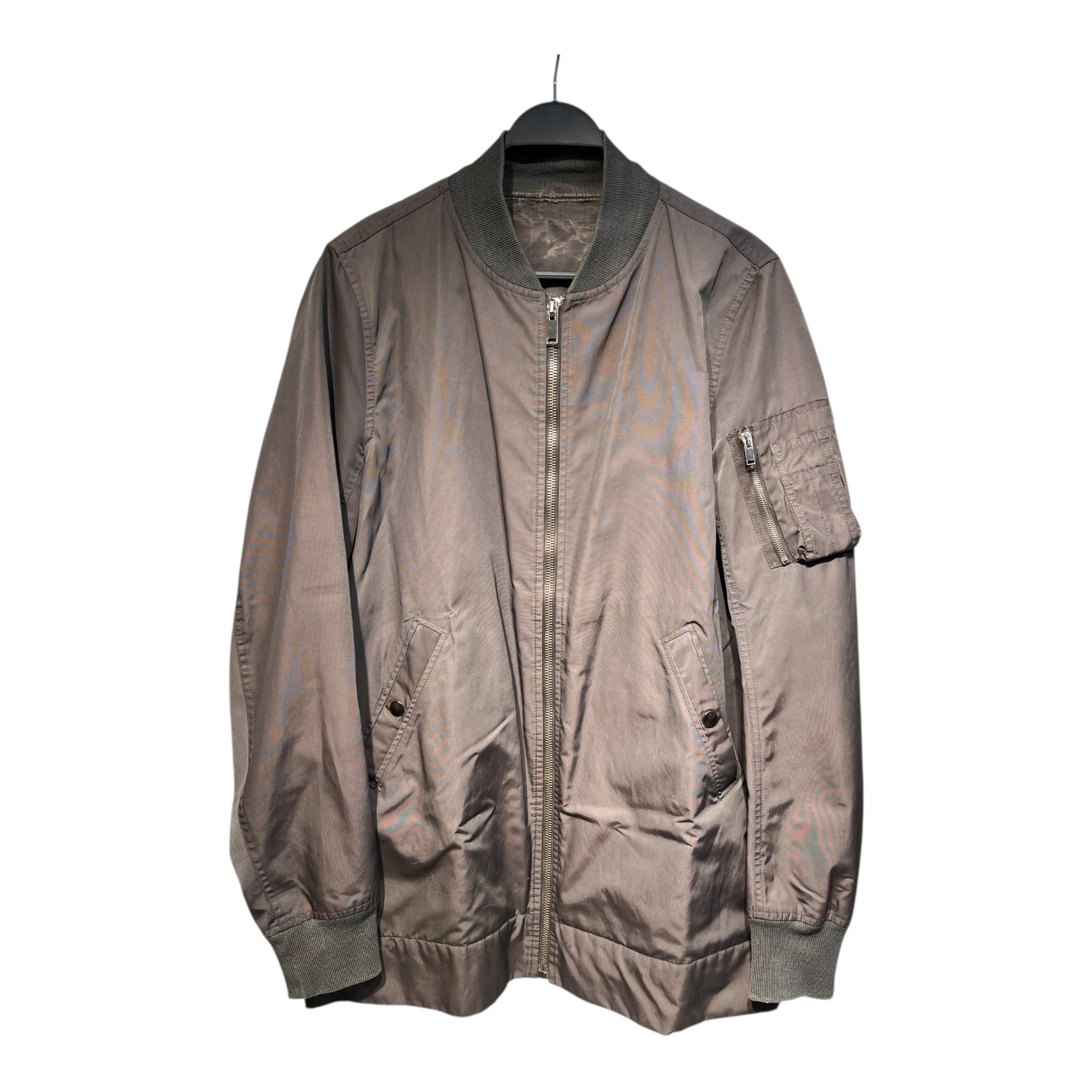 Rick Owens/Jacket/42/Nylon/GRY/ view 1