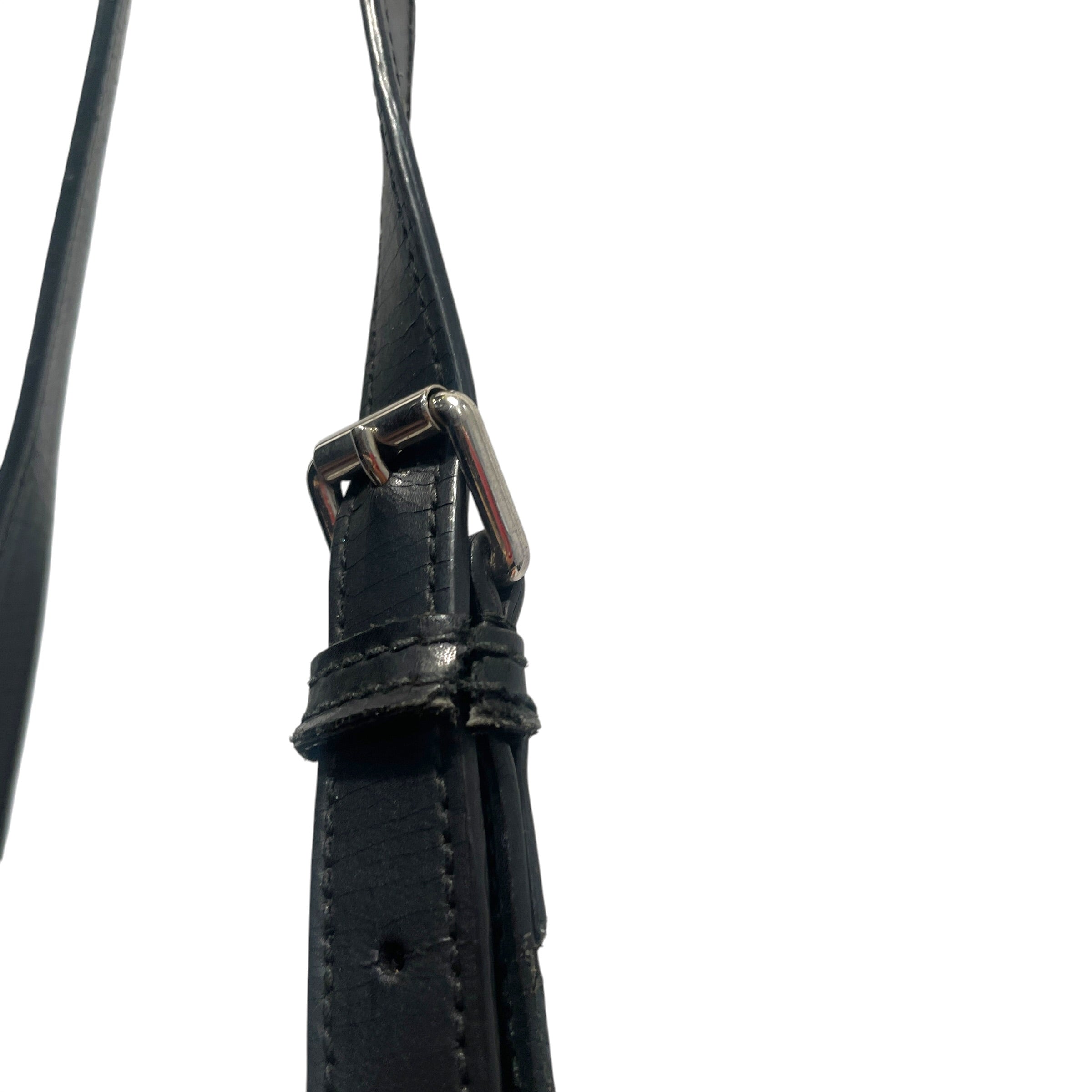 GUCCI/Cross Body Bag/Monogram/Leather/BLK/Soft GG Supreme Appia Calfskin view 7