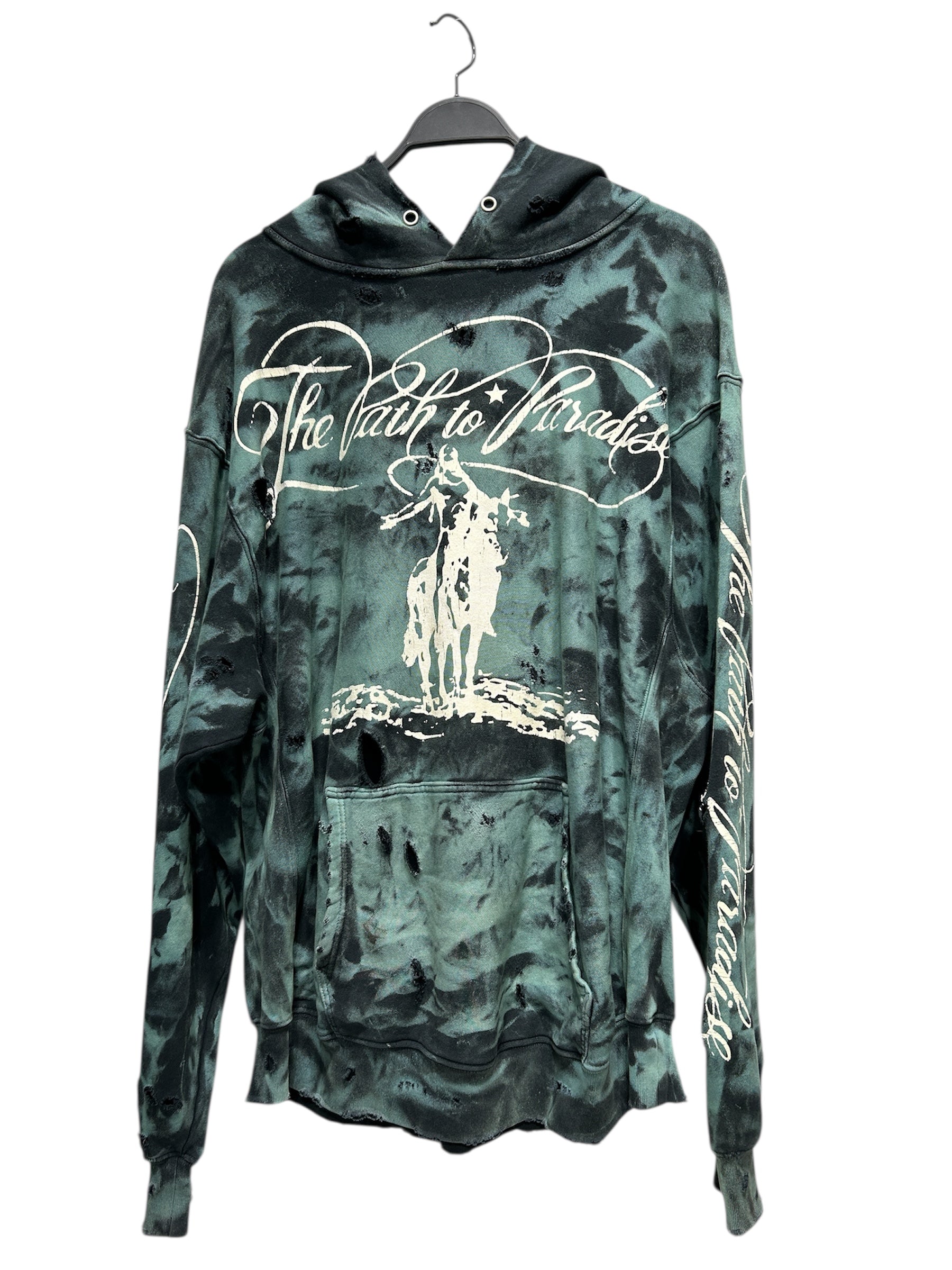 HELLSTAR/Hoodie/XL/Graphic/Cotton/BLU/The Path to Paradise view 1