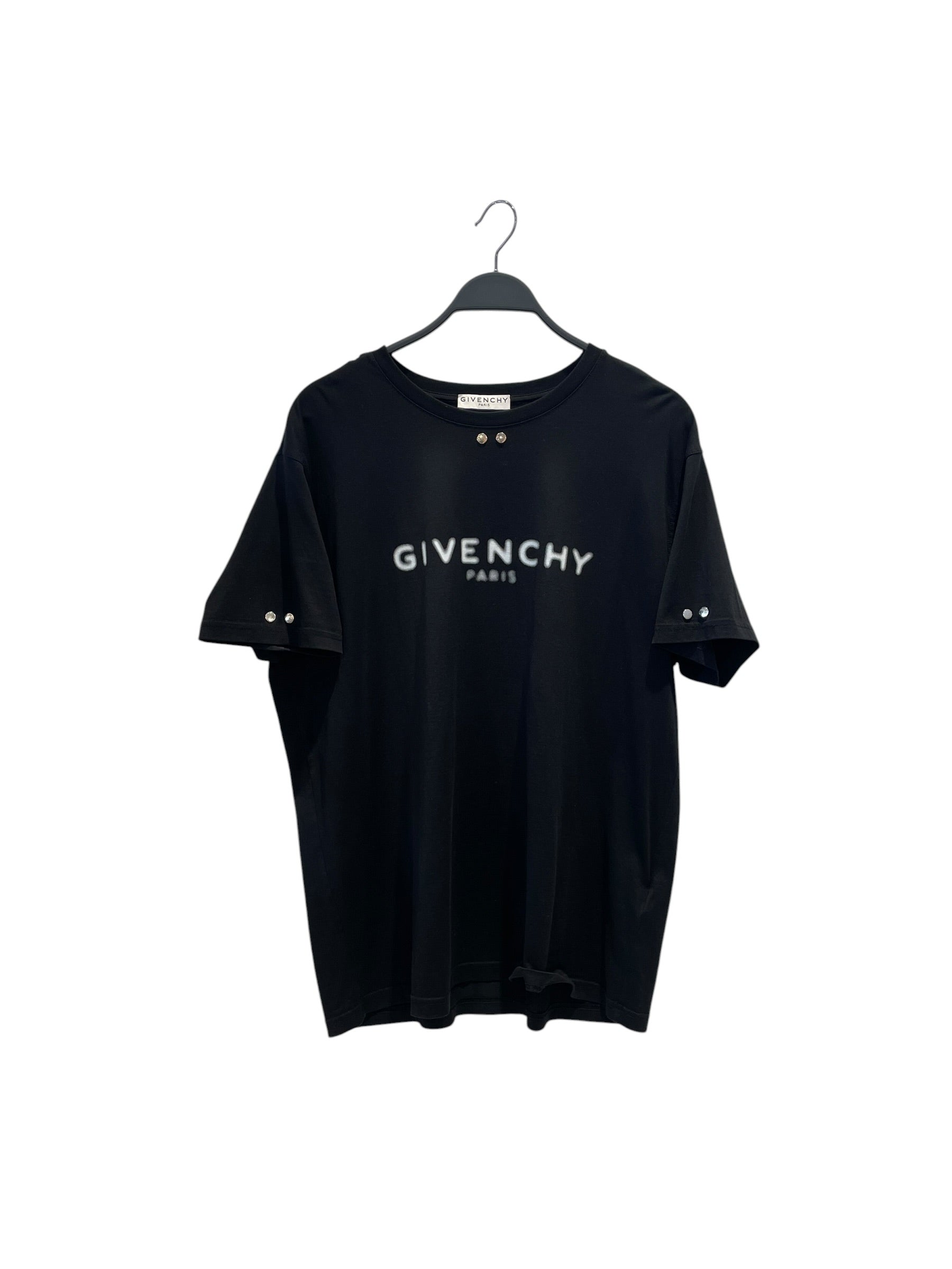 GIVENCHY/T-Shirt/L/Cotton/BLK/Givenchy Studded T Shirt view 1