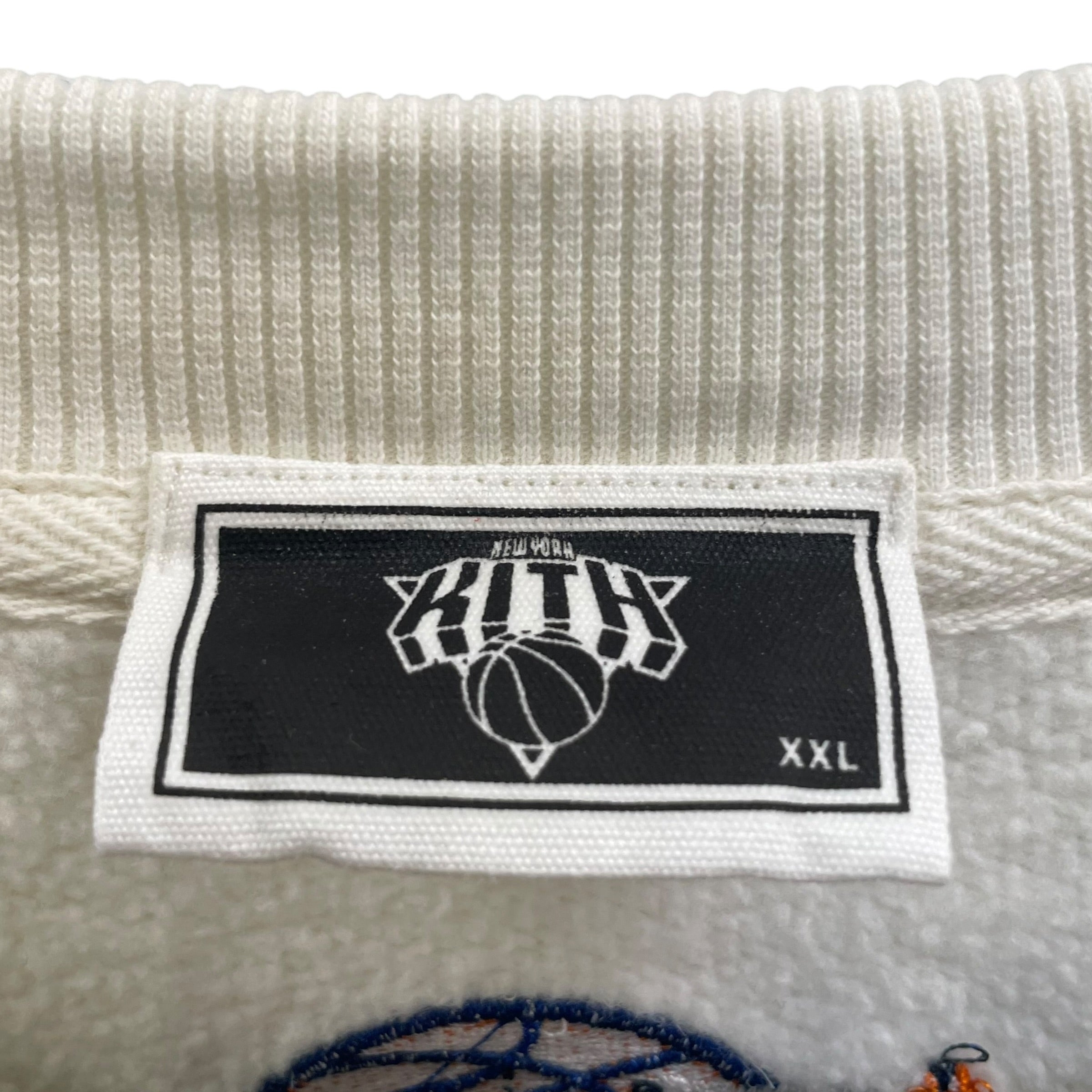 KITH/Sweater/XXL/Cotton/WHT/knicks/empire state/org ny view 5