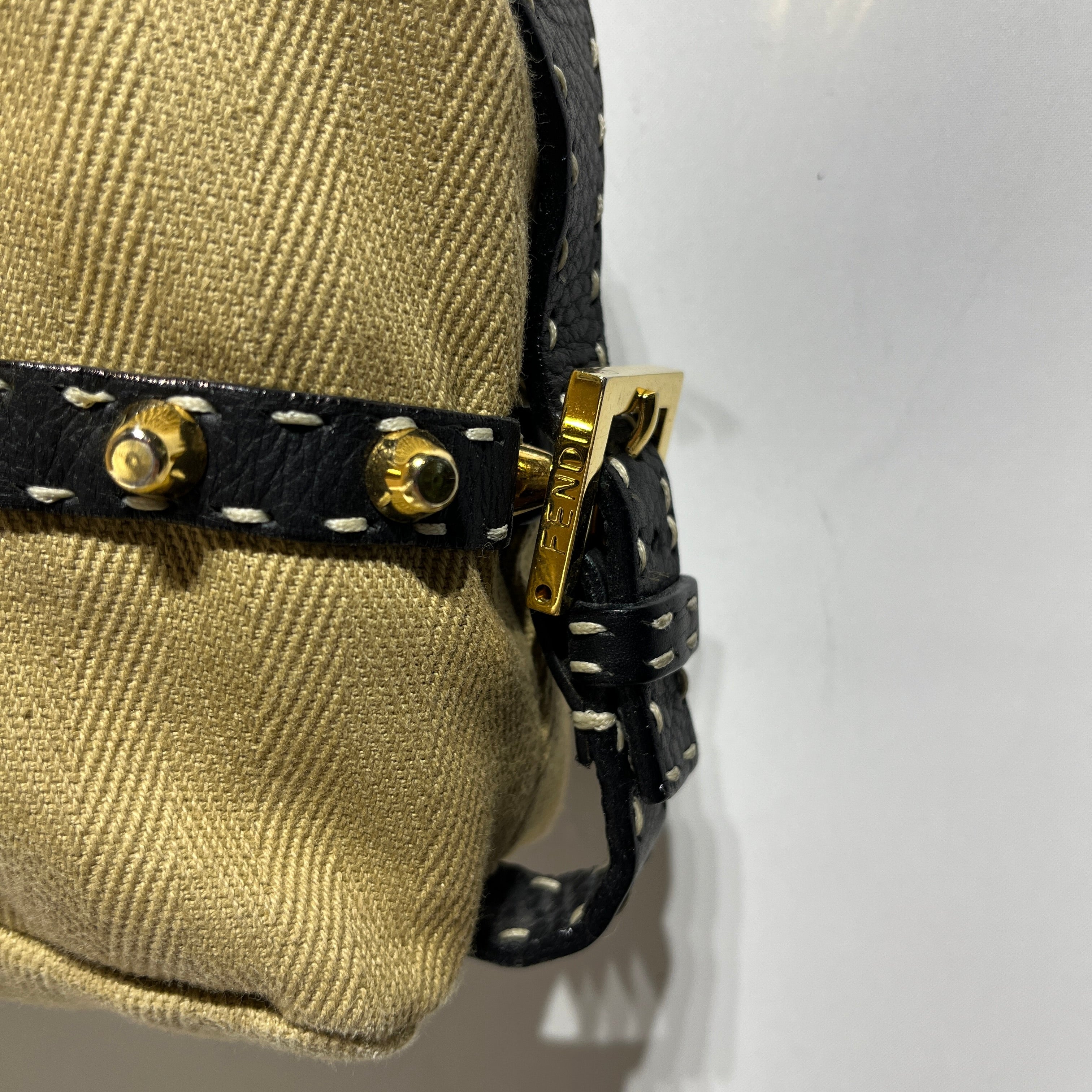 FENDI/Hand Bag/Cotton/CML/CANVAS SELLERIA view 7