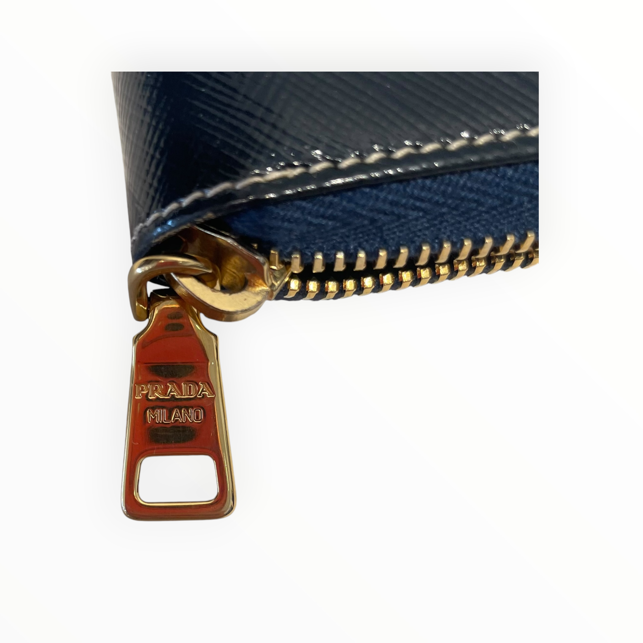 PRADA/Long Wallet/Leather/NVY/L's/SAFFIANO ALL AROUND ZIP view 7
