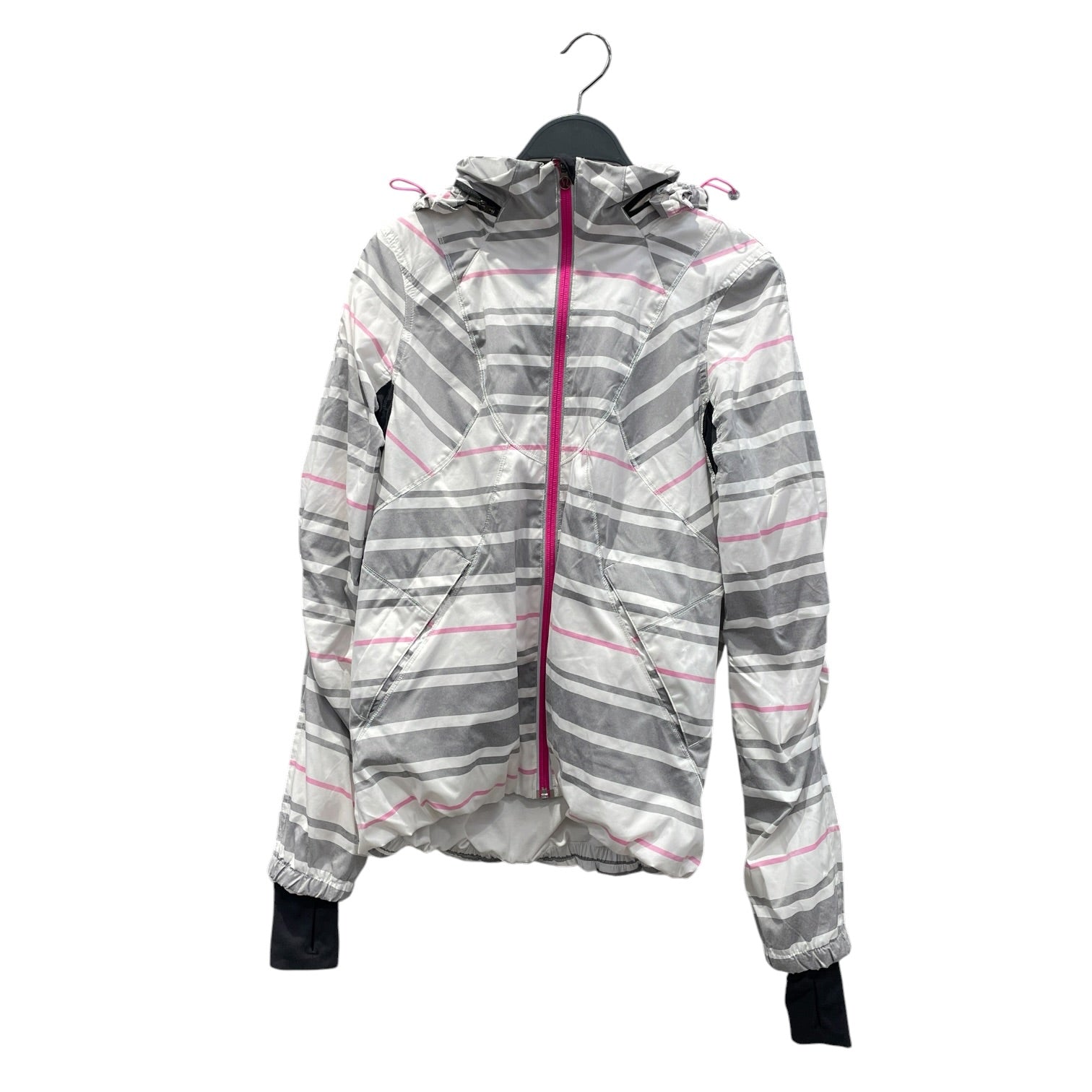 lululemon/Hoodie/S/Stripe/Cotton/MLT/Hustle Run Jacket