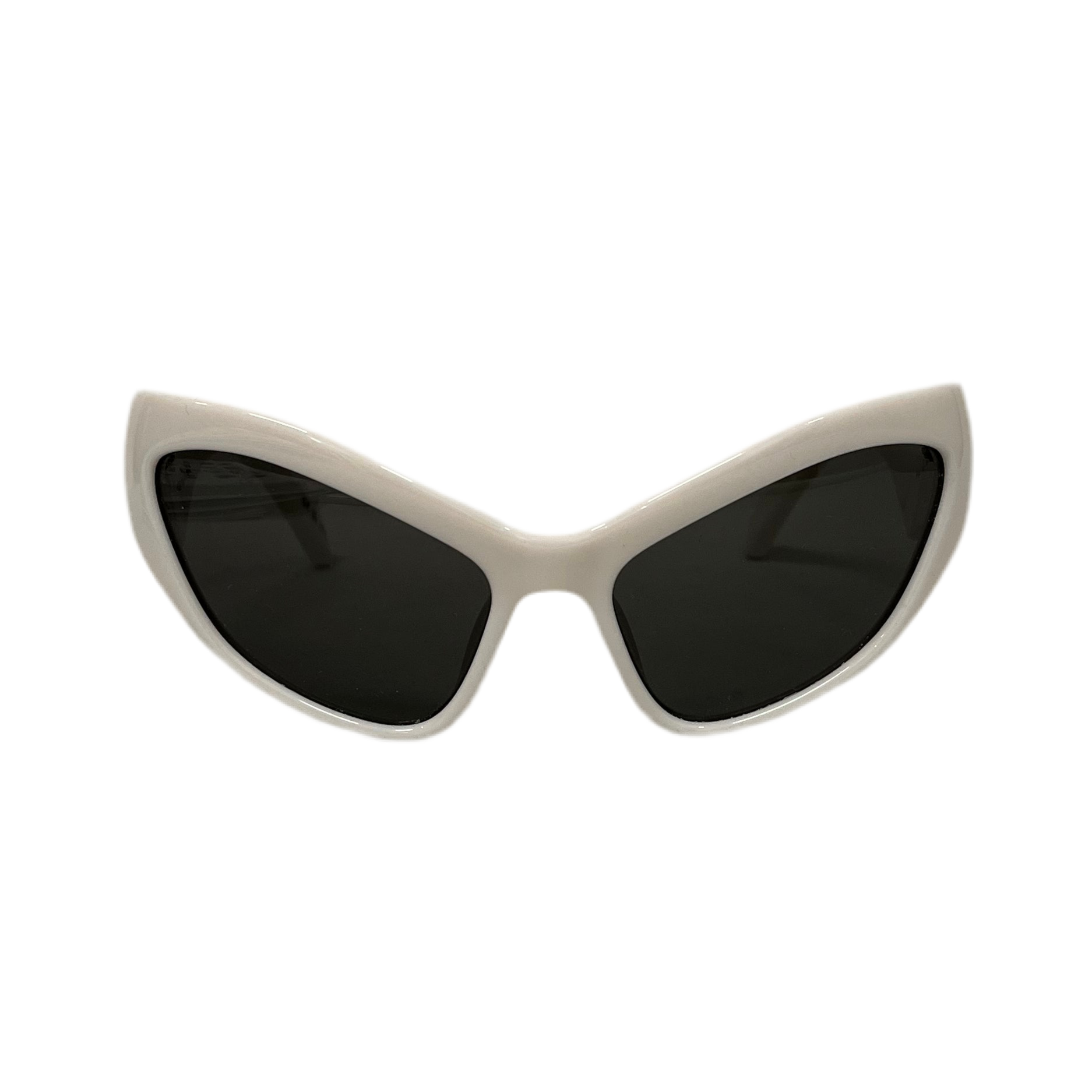 BALENCIAGA/Sunglasses/Plastic/WHT/HAMPTONS CAT view 1