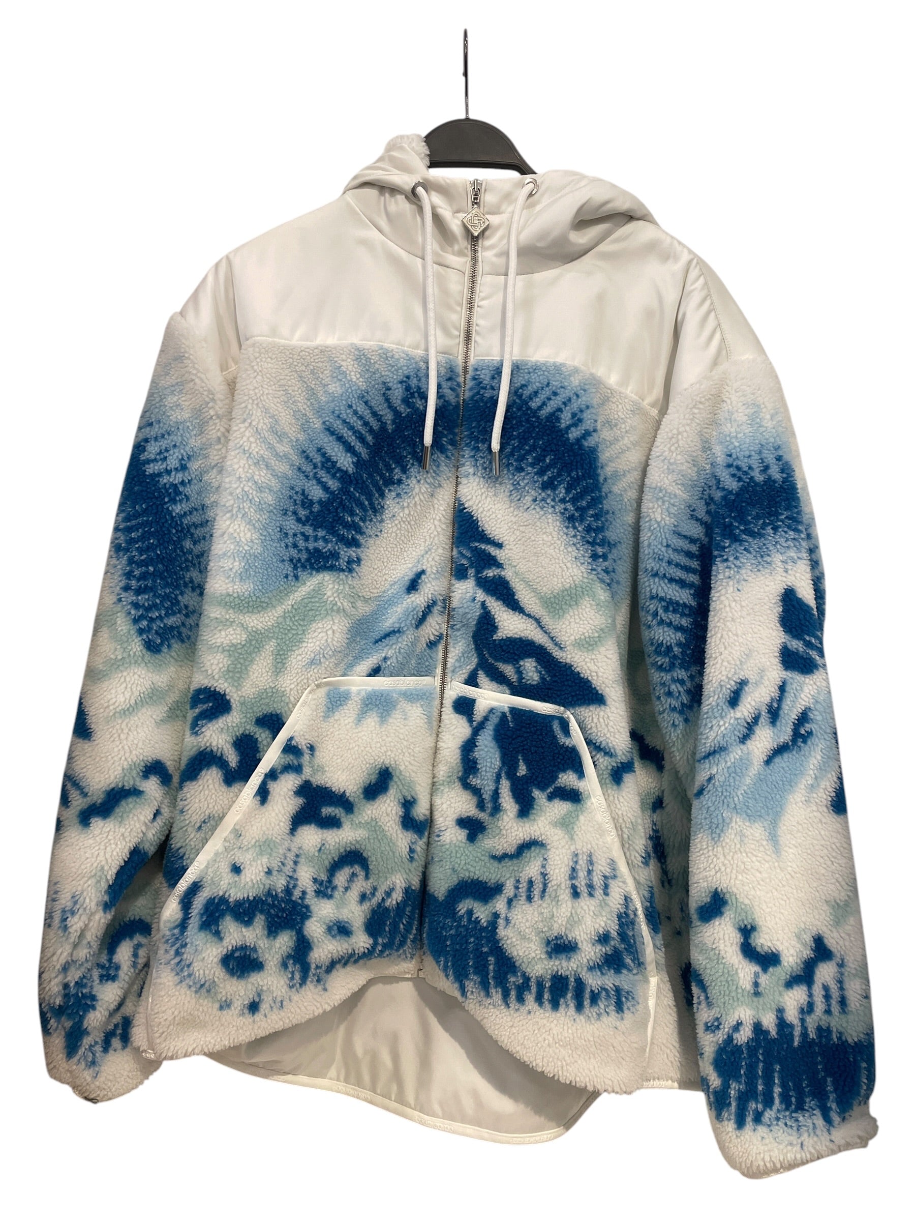 CASABLANCA/Jacket/XL/Faux Fur/MLT/All Over Print/SKI LANDSCAPE FLEECE HOODIE view 1