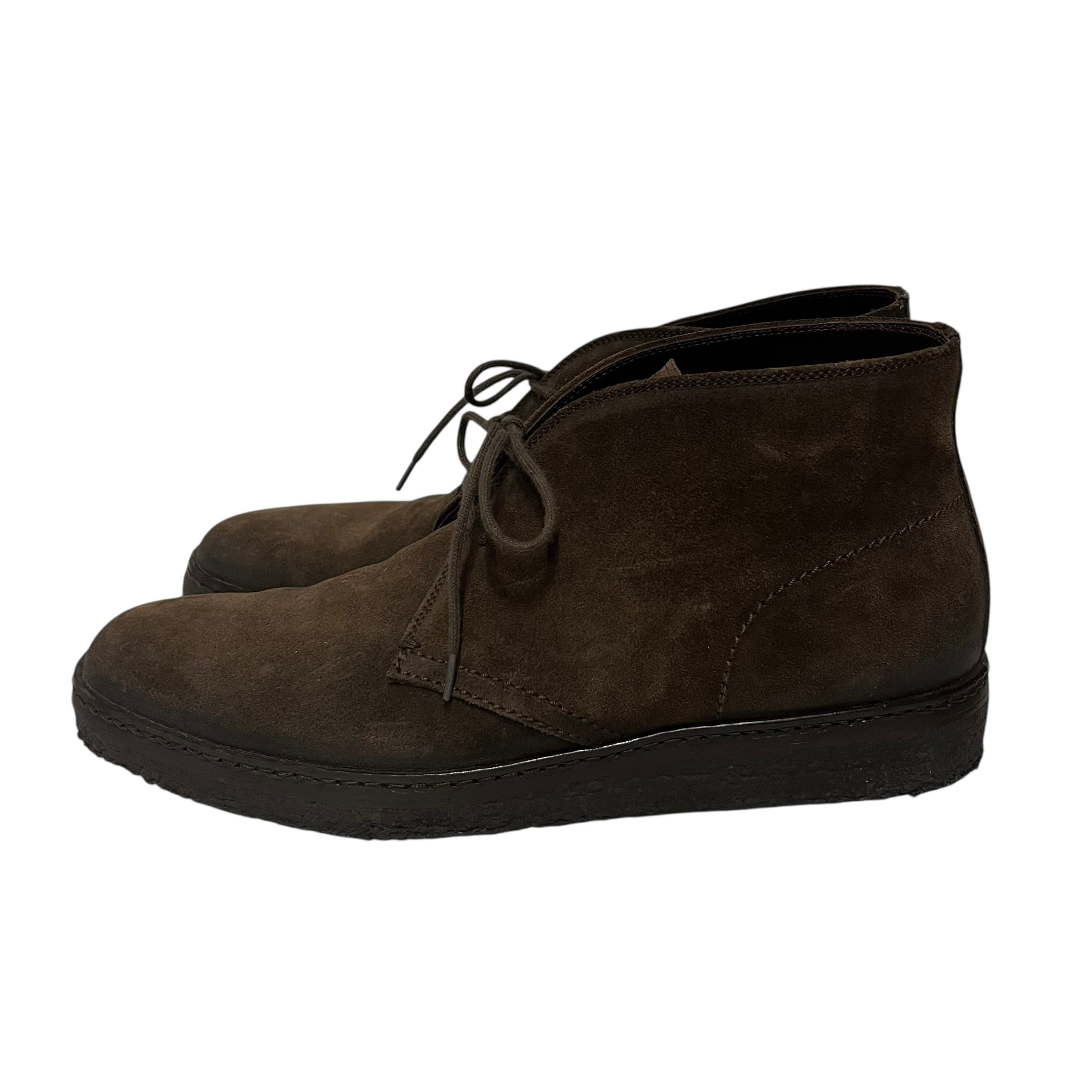TOM FORD/Chukka Boots/US 9.5/Suede/BRW/Suede brown laced boots view 3