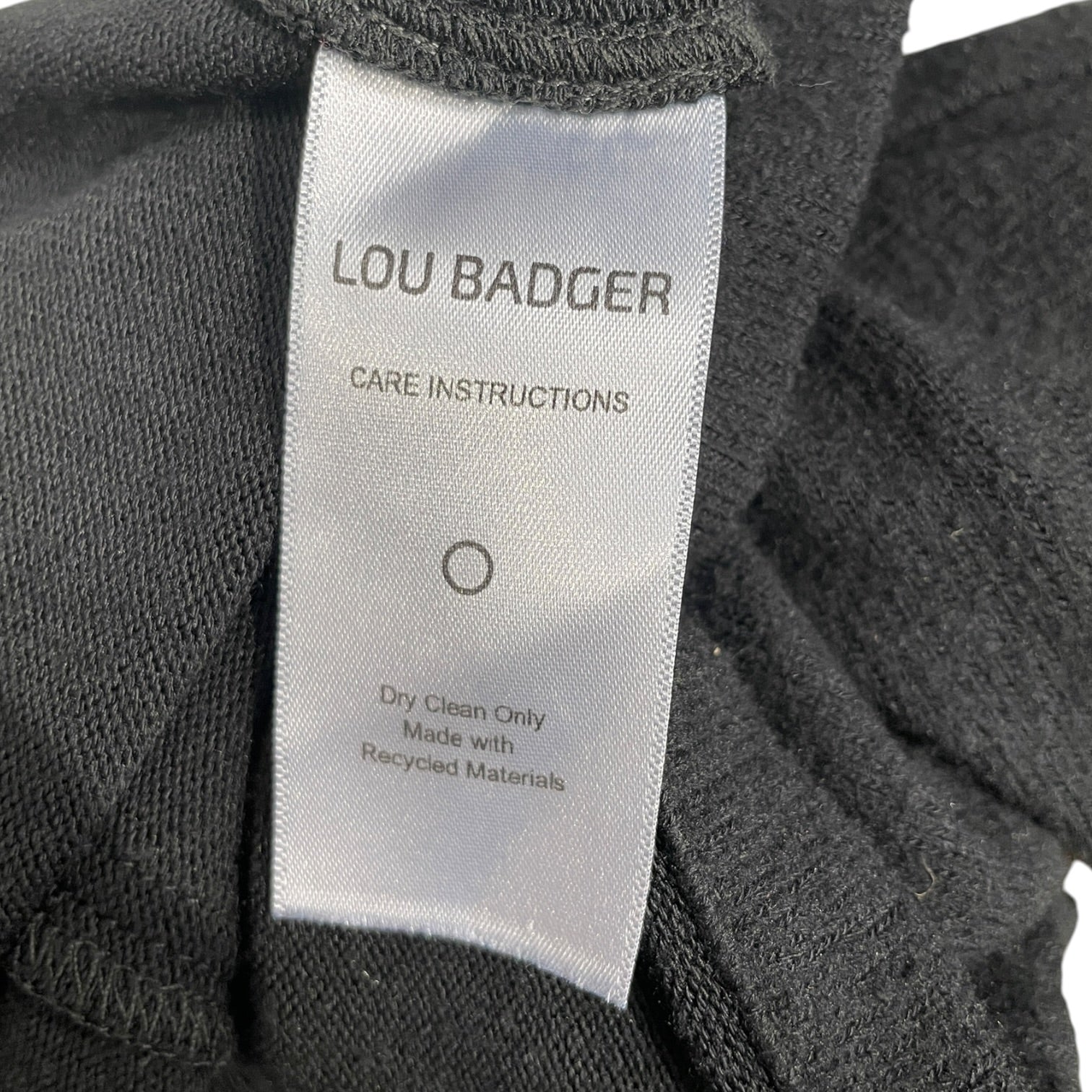 LOU BADGER/Cardigan/Cotton/BLK/EXTREMELY LONG ARMS view 5