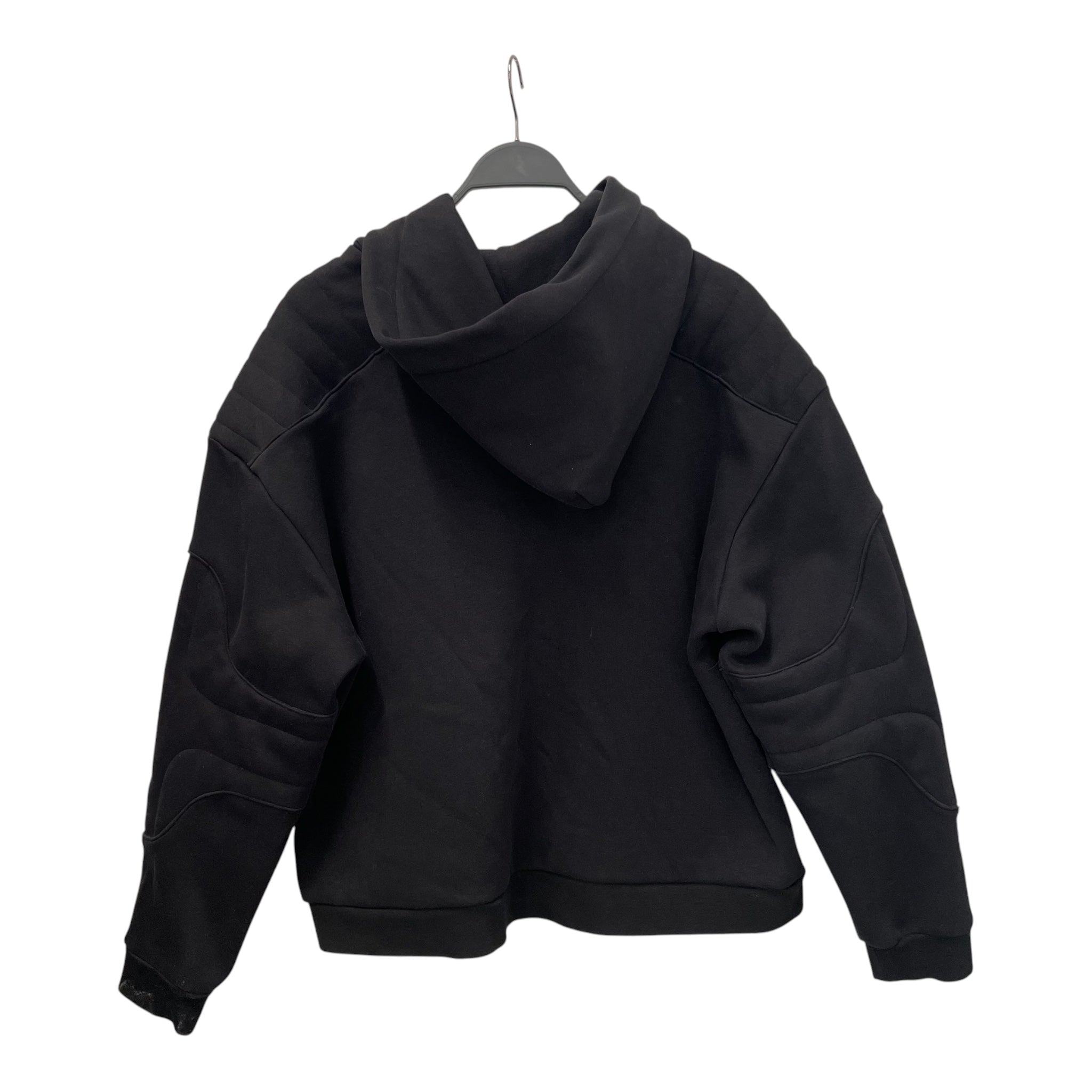 WHO DECIDES WAR/Hoodie/S/Cotton/BLK/Elbow/Paneling Hoodie view 2