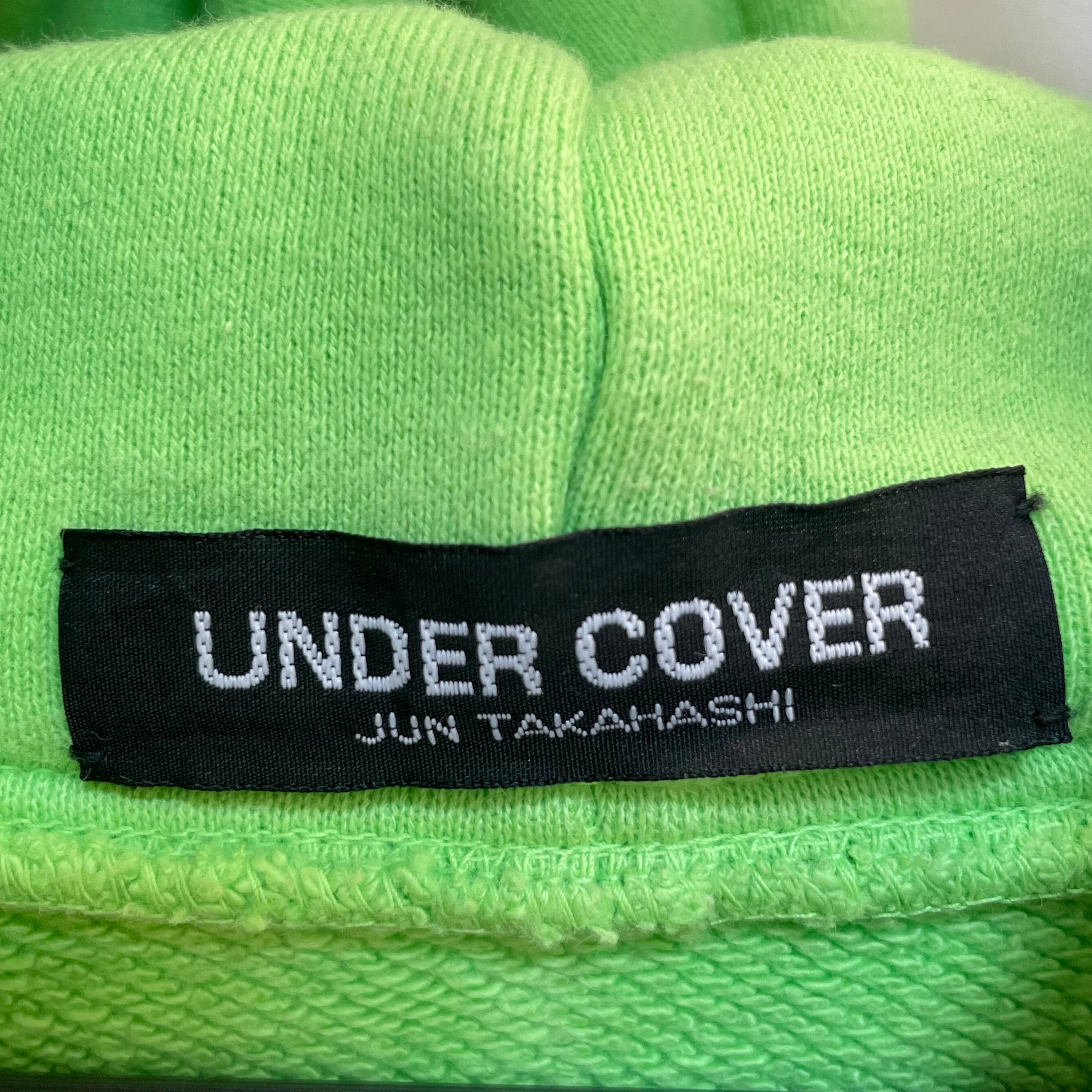 UNDERCOVER/Hoodie/Cotton/GRN/NEON/MADSTORE/UNDERCOVER view 3