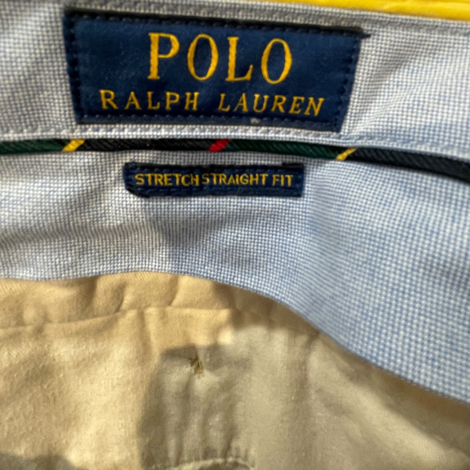 POLO RALPH LAUREN/Pants/34/Cotton/YEL/All Over Print/"Class of 67" view 3