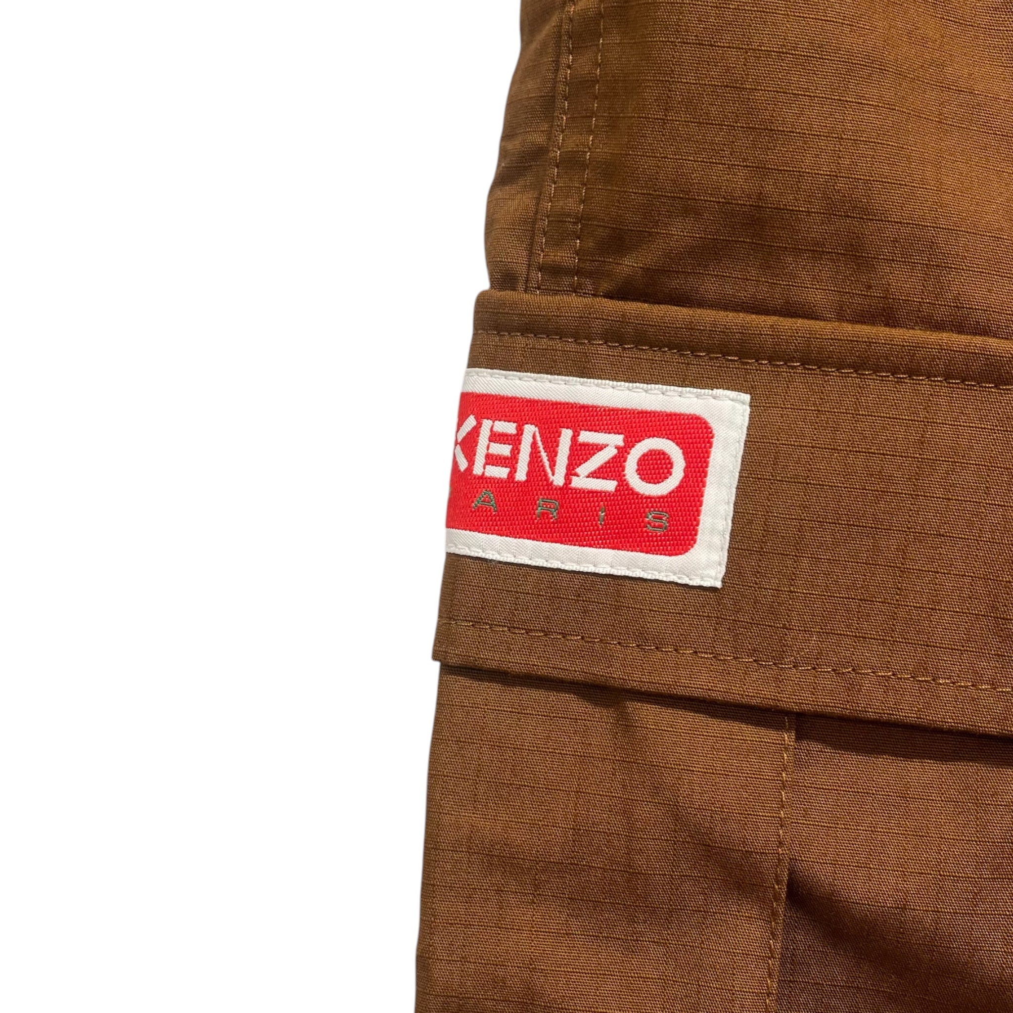 KENZO/Straight Pants/44/Cotton/BRW/CARGO PANT view 4