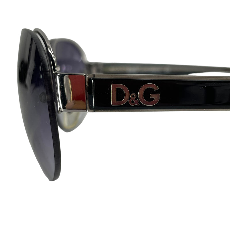 DOLCE&GABBANA/Sunglasses/Plastic/BLK/D&G ON SIDE