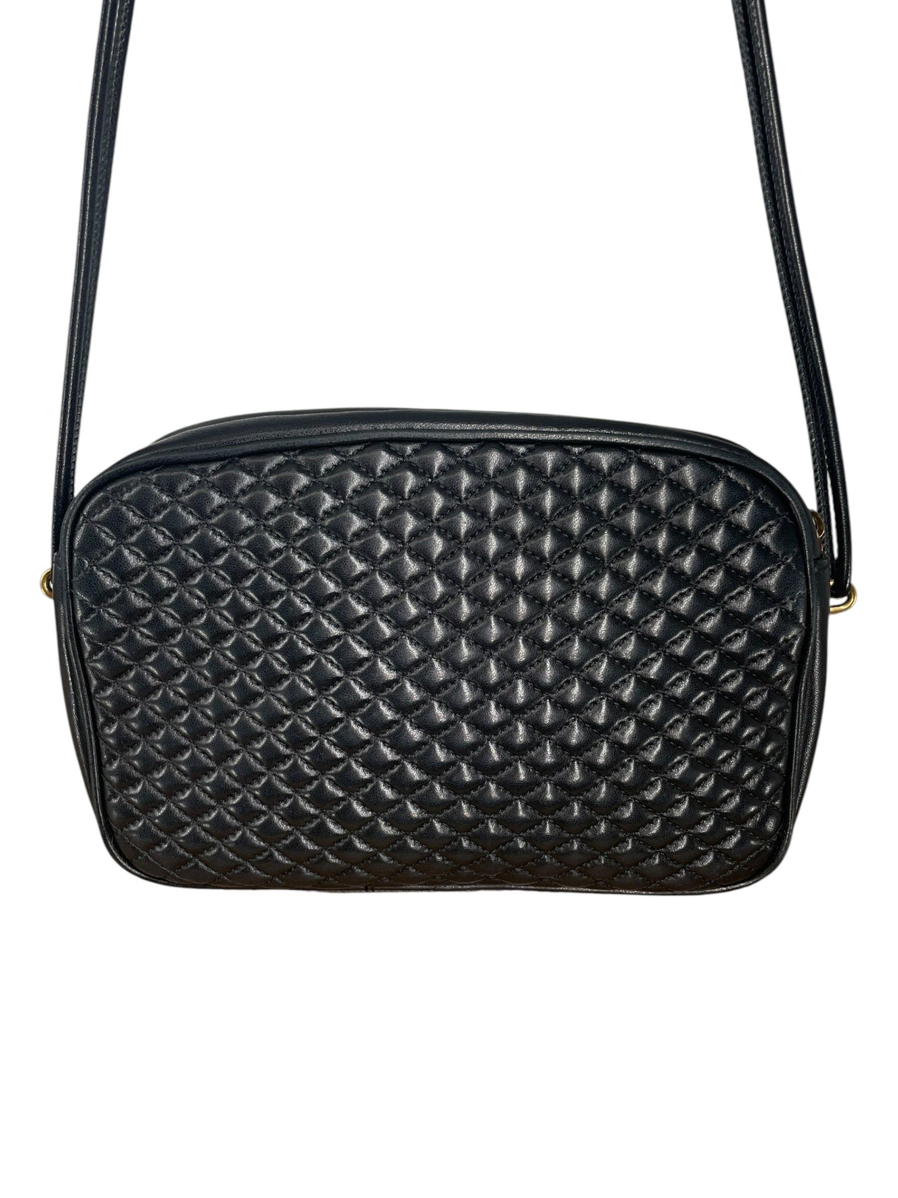 SAINT LAURENT/Hand Bag/Lambskin/BLK/QUILTED FRONT VICTOIRE CAMERA view 5