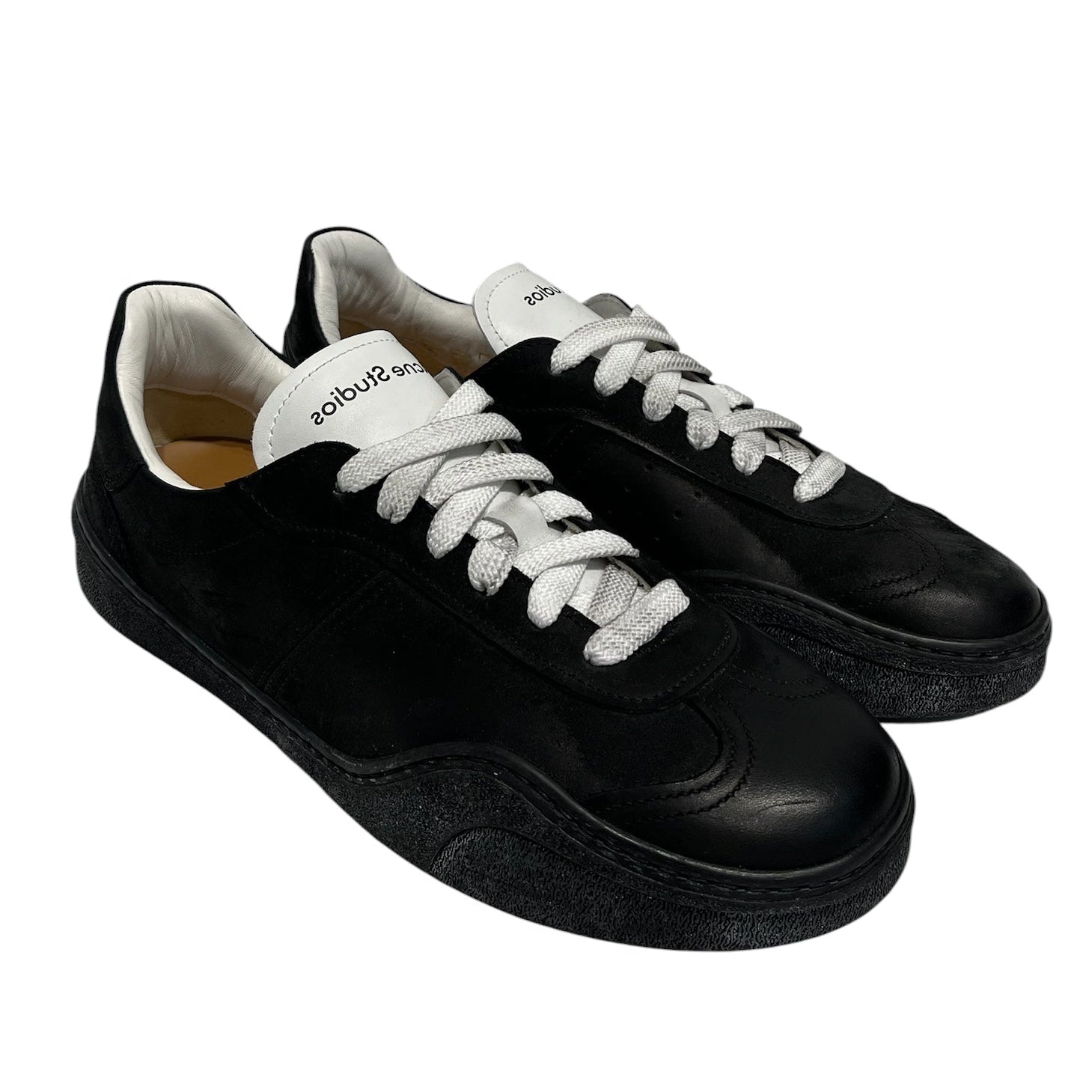 Acne Studios/Low-Sneakers/US 10/Leather/BLK/ view 1