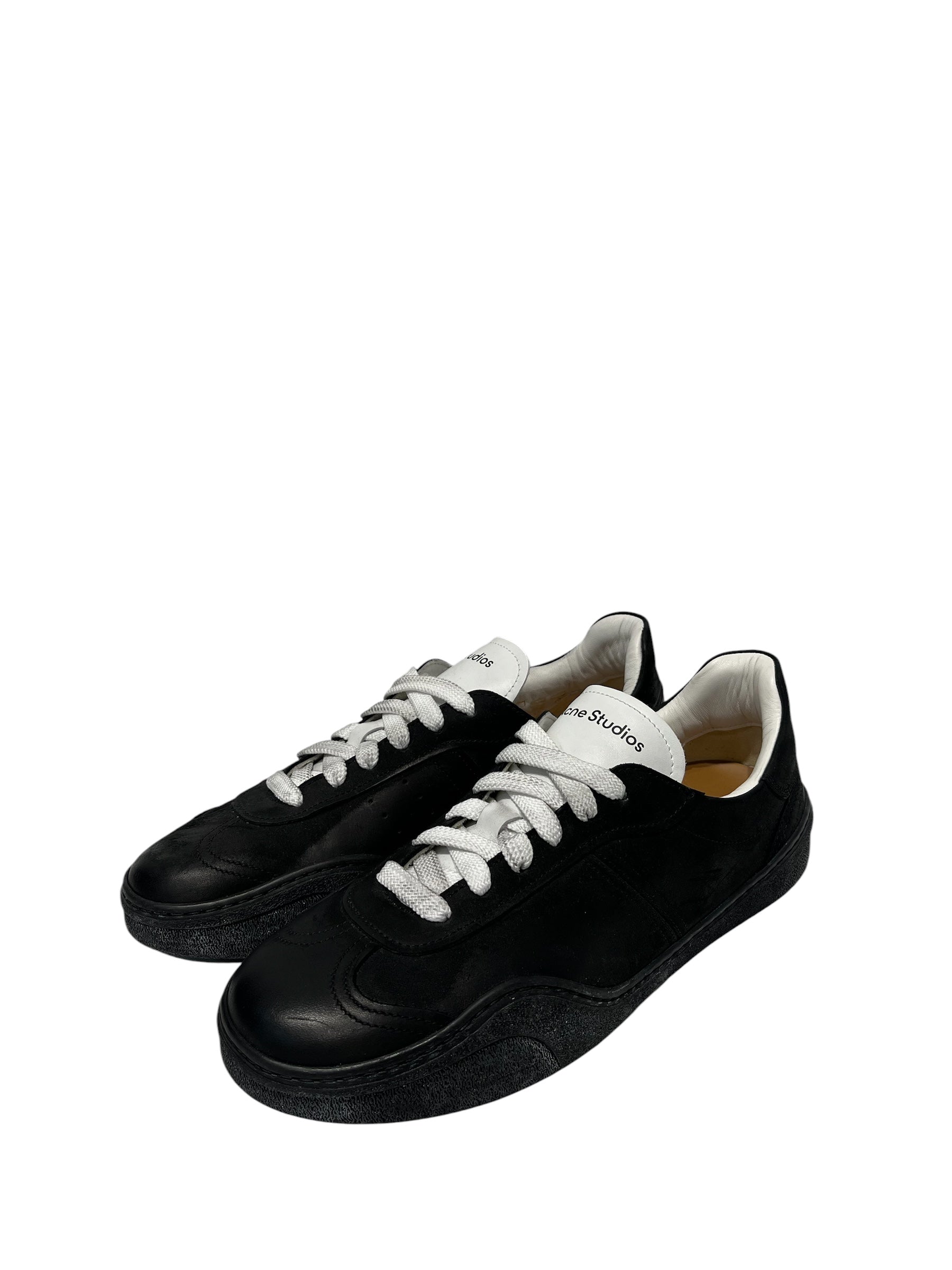 Acne Studios/Low-Sneakers/US 10/Leather/BLK/ view 1