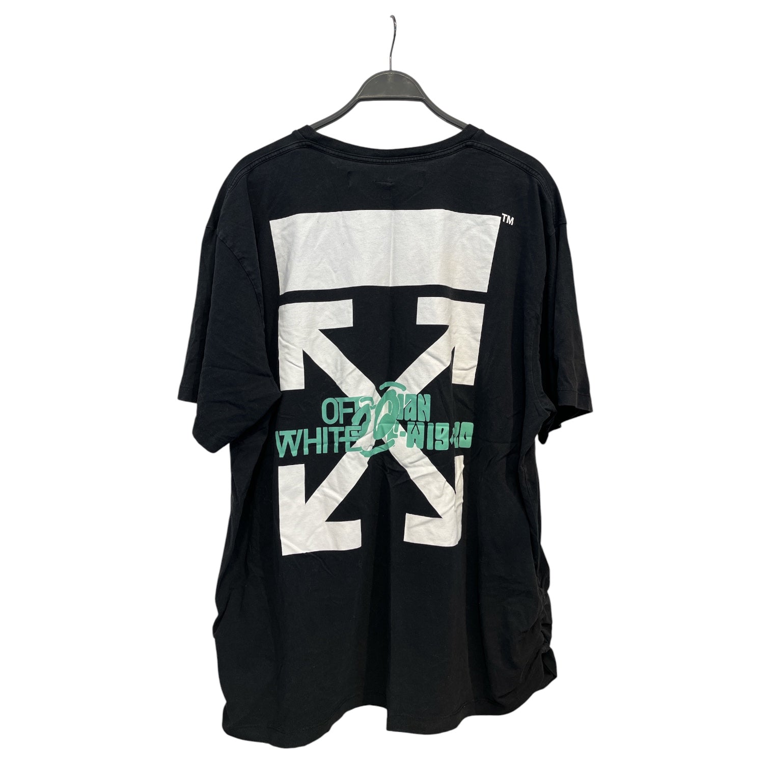 OFF-WHITE/T-Shirt/L/Cotton/BLK/waterfall view 2