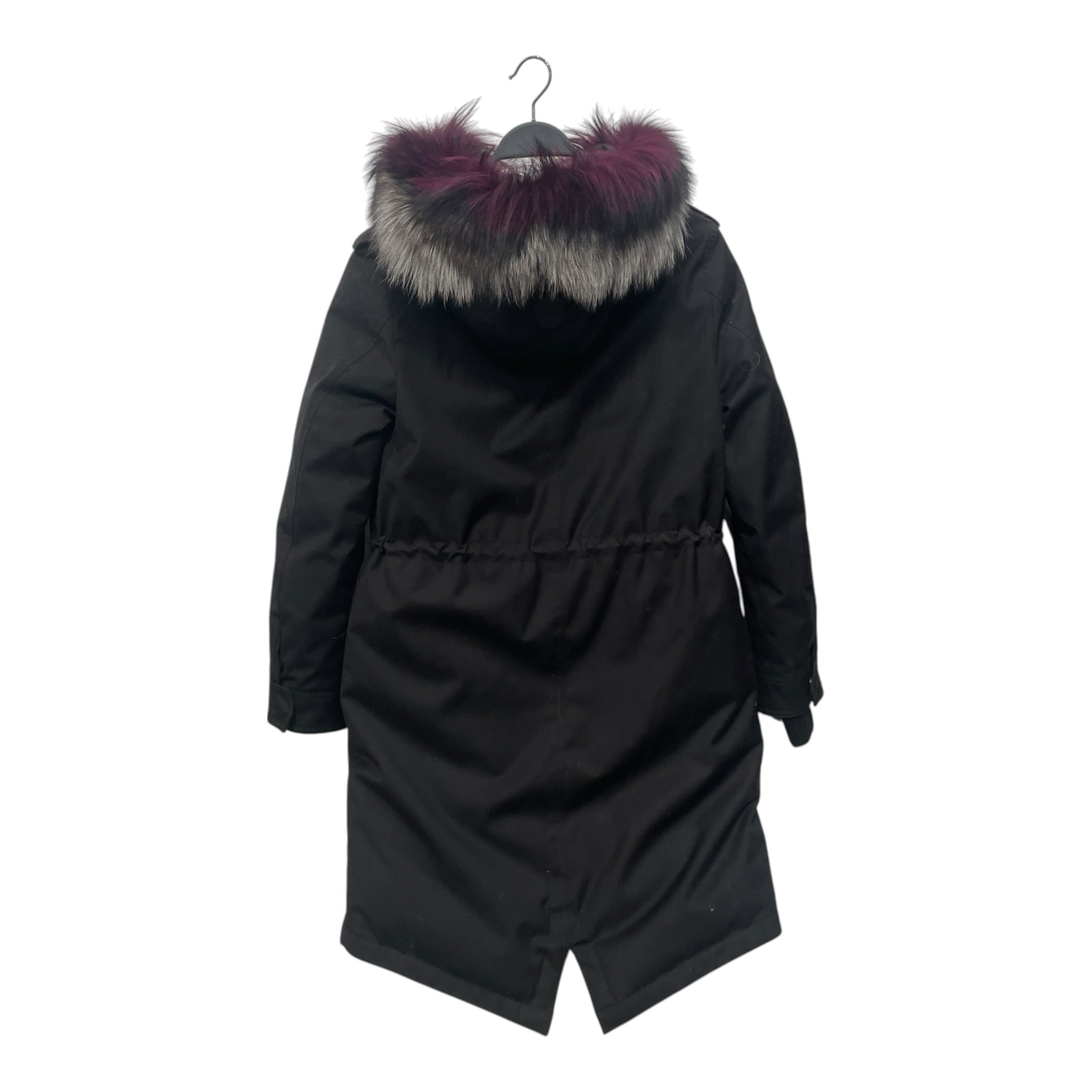 MACKAGE/Mod Parka/M/Cotton/BLK/PINK FUR LINED HOODED view 2