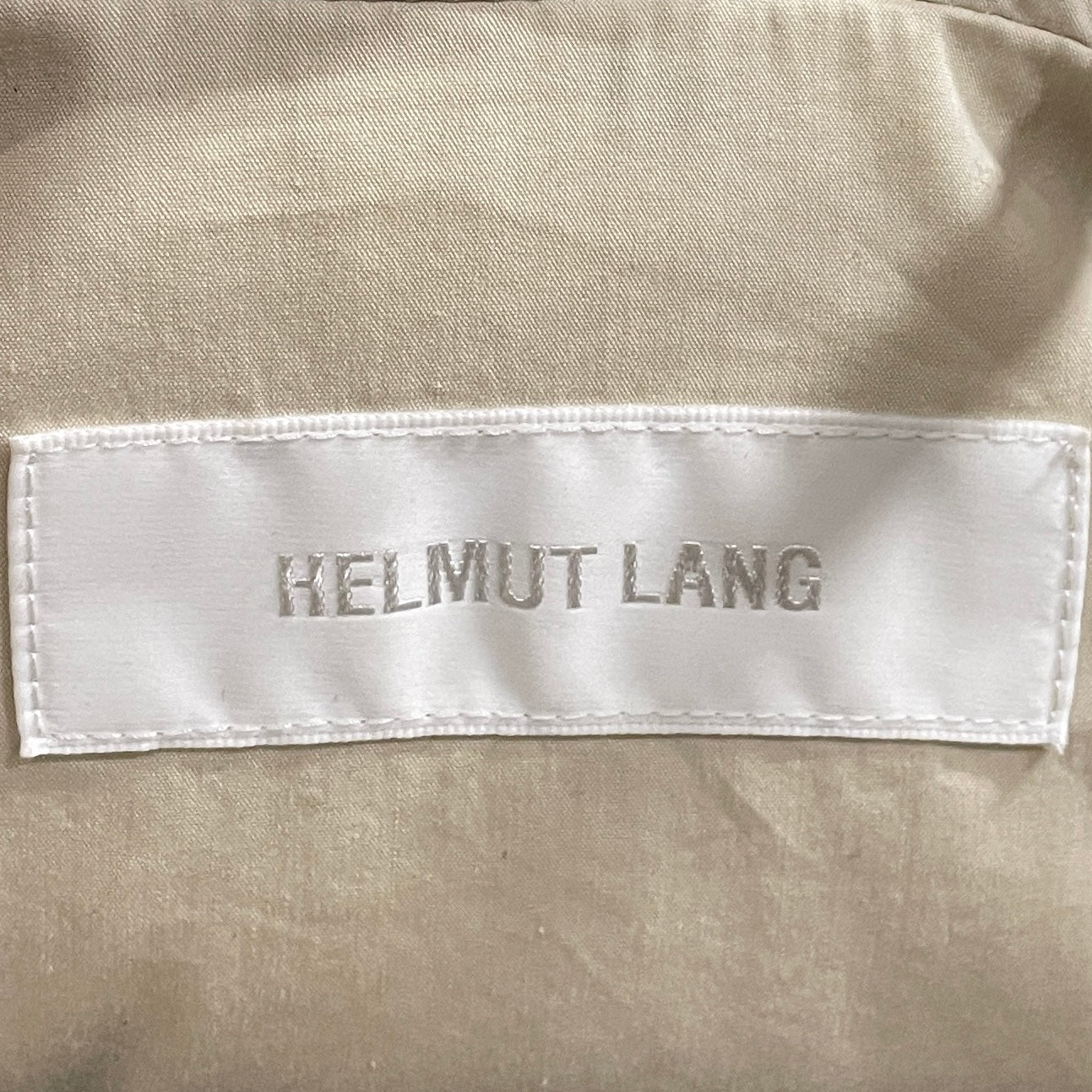Helmut Lang/Puffer Jkt/S/Nylon/CRM/HELMUTLANG CREAM PUFFER JKT SM view 3