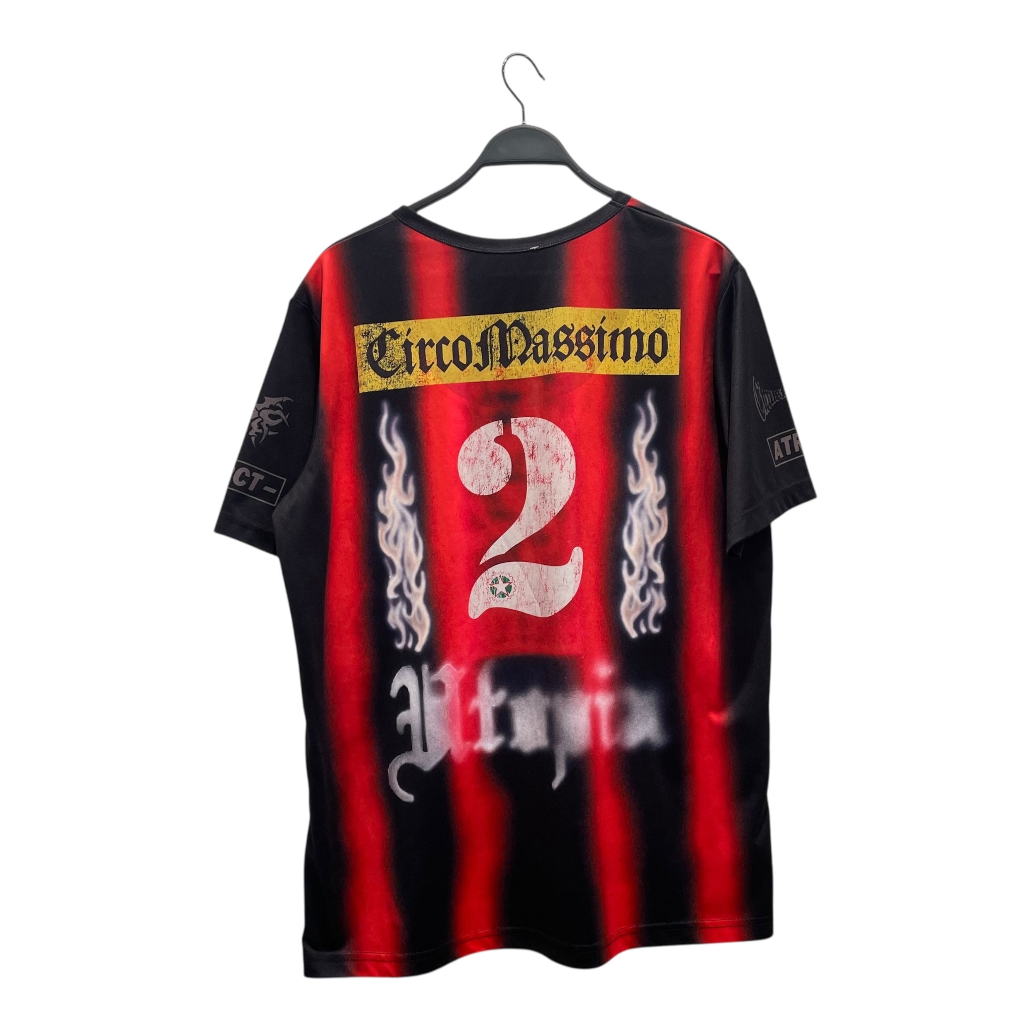 TRAVIS SCOTT/T-Shirt/XL/Polyester/RED/Graphic/Circo Massimo Soccer Jersey view 2