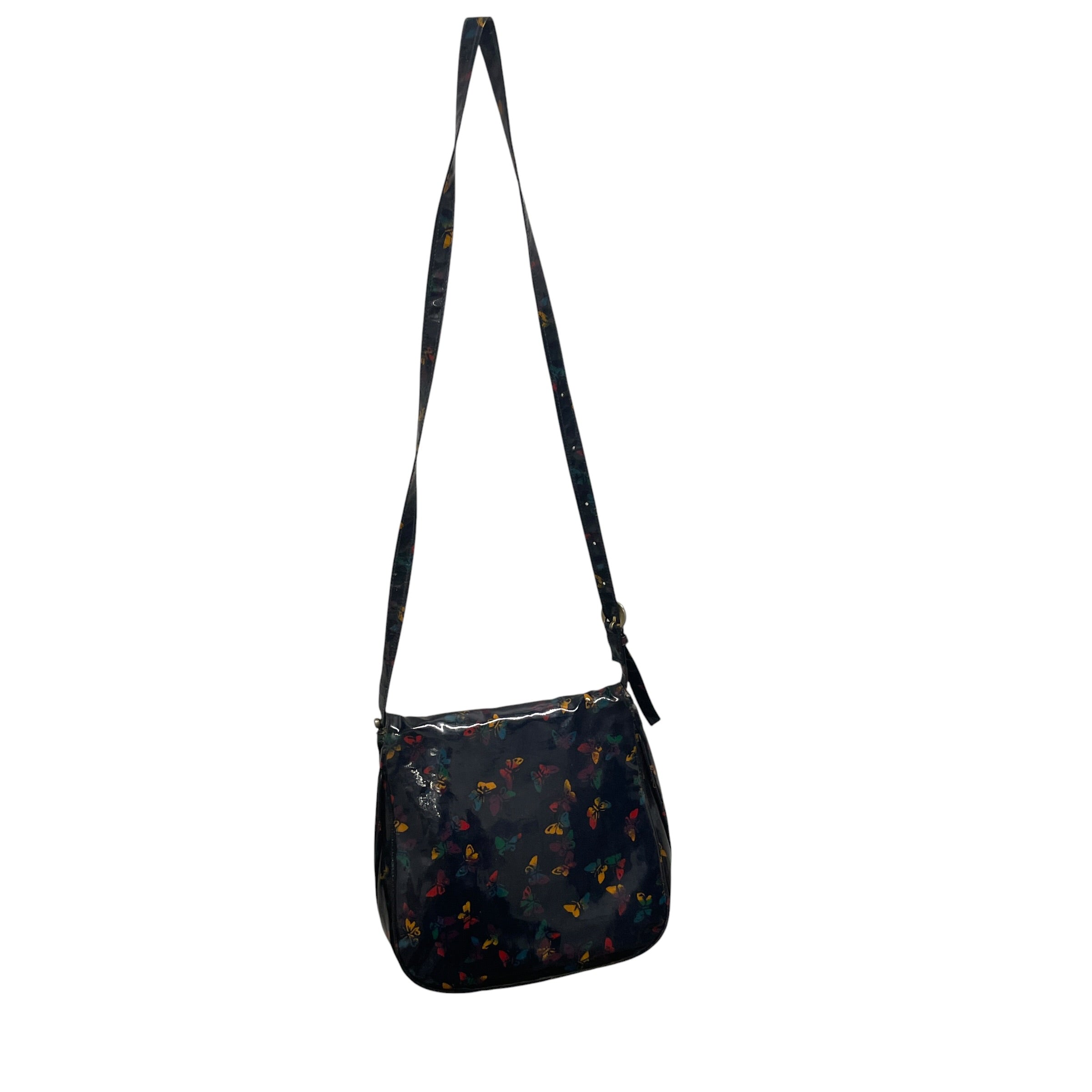 BOTTEGA VENETA/Cross Body Bag/All Over Print/NVY/BUTTERFLY view 2