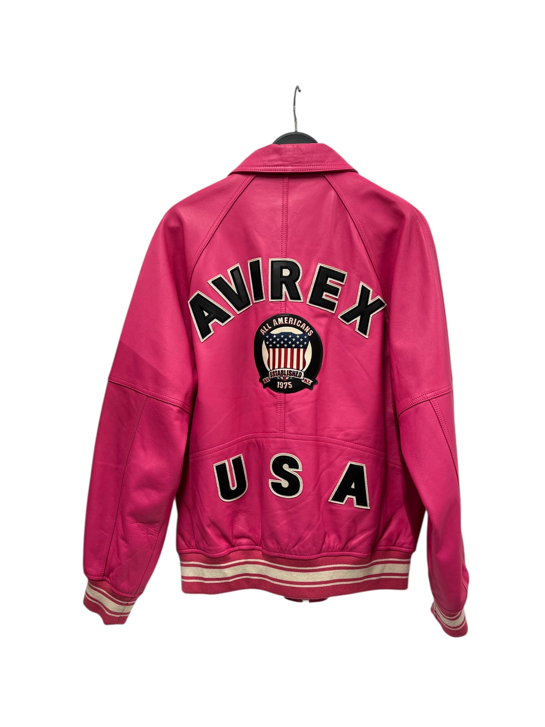 AVIREX/Leather Jkt/XL/Leather/PNK/ICON LEATHER BOMBER view 2