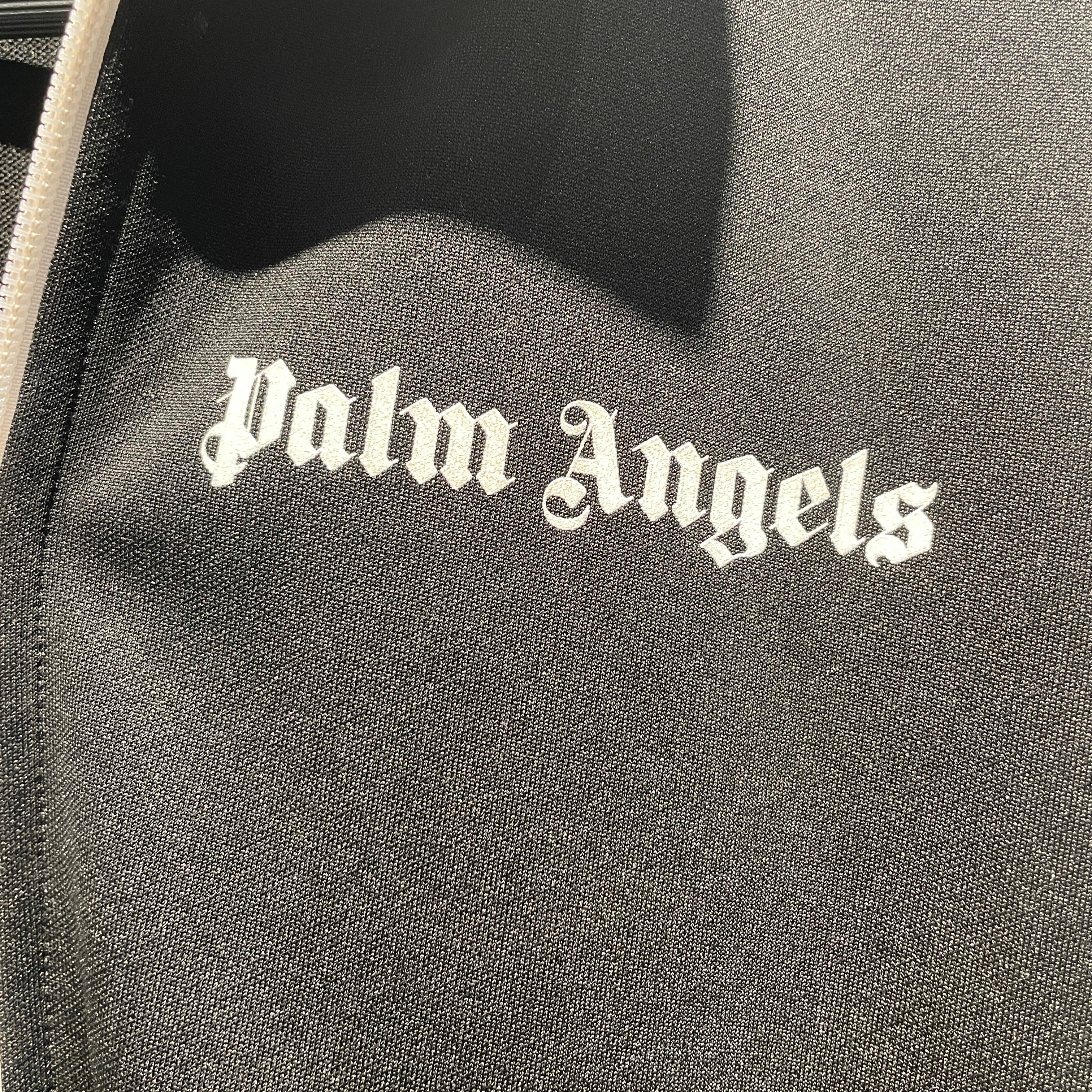 Palm angels/Track Jkt/S/Polyester/BLK/grn & red stripe jkt view 4