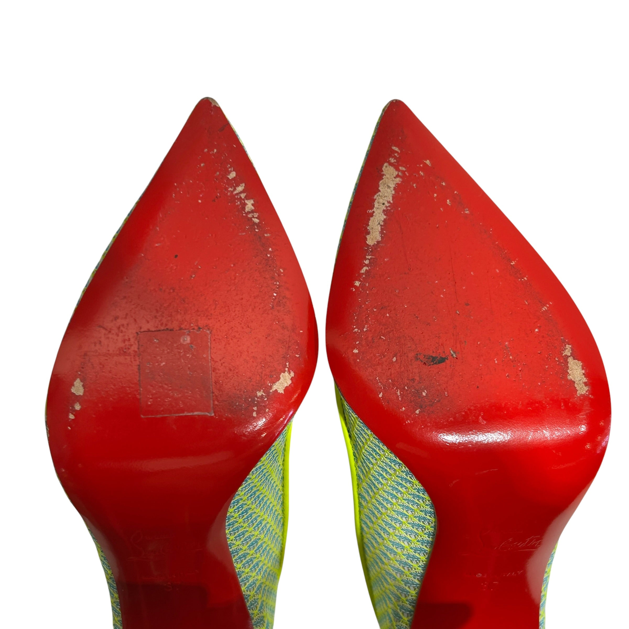 Christian Louboutin/Heels/EU 37/GRN/Follies Lace 100 view 6