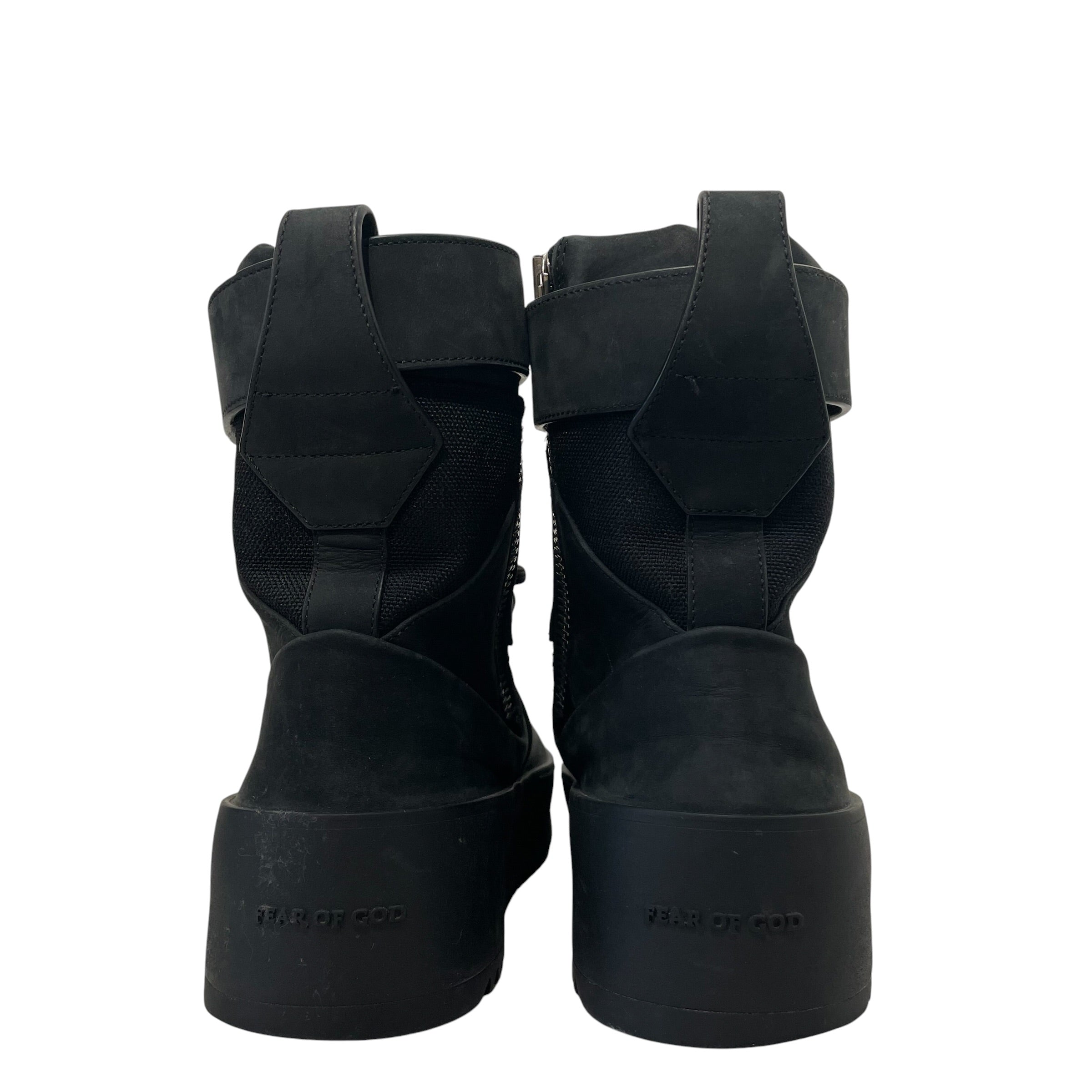 FEAR OF GOD/Hi-Sneakers/EU 40/BLK/military view 5