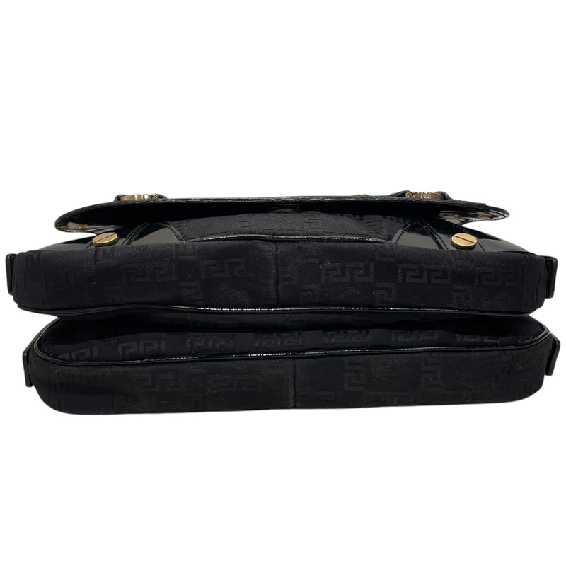 VERSACE/Cross Body Bag/Monogram/BLK/