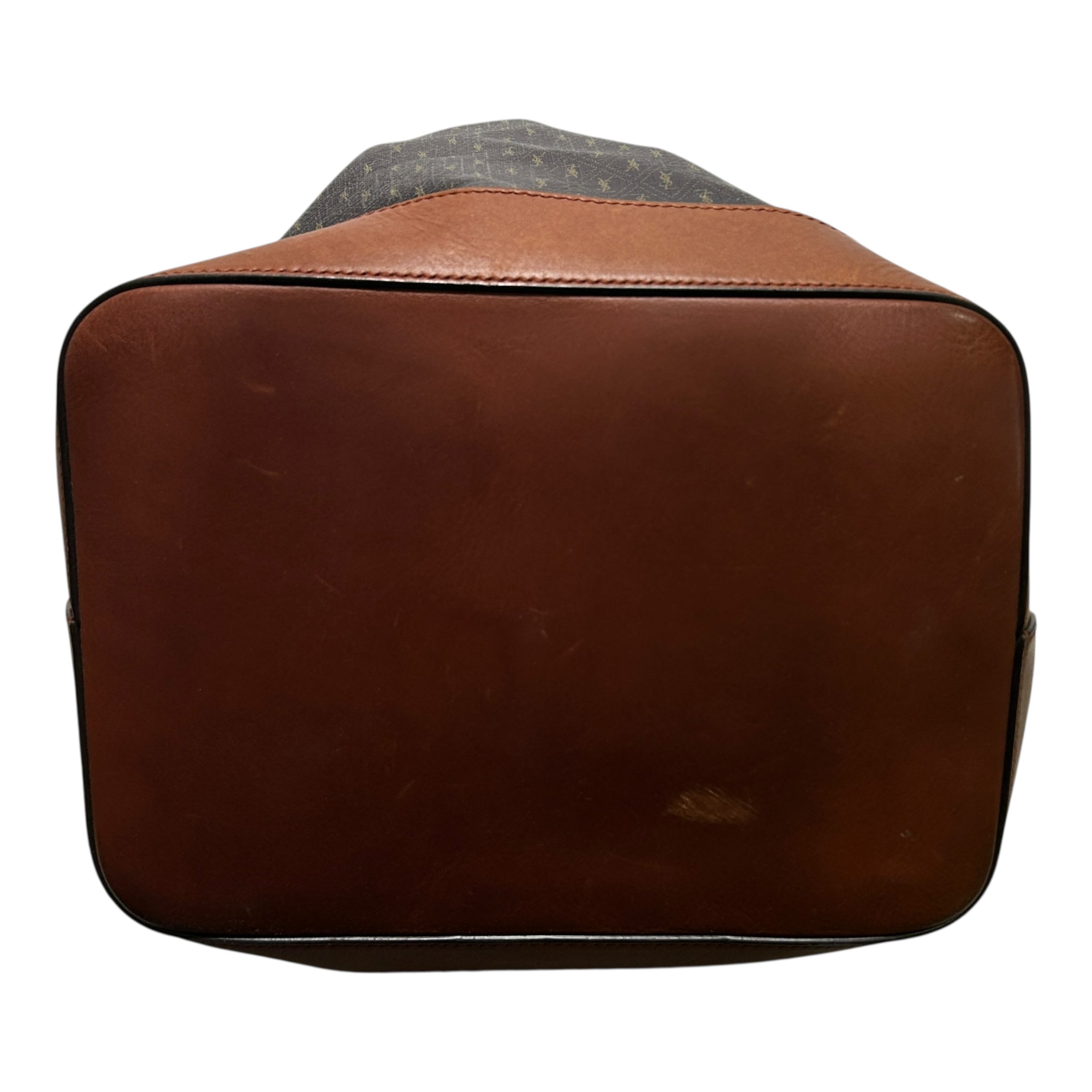 SAINT LAURENT/Tote Bag/Monogram/Leather/BRW/ view 7