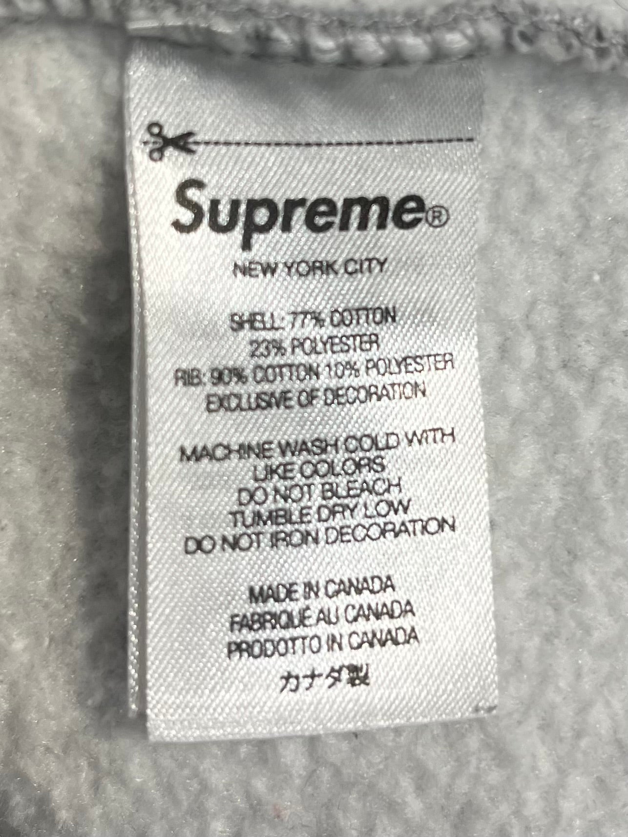 Supreme/Sweatshirt/M/Cotton/GRY/BOX LOGO BLK FW2022 view 4