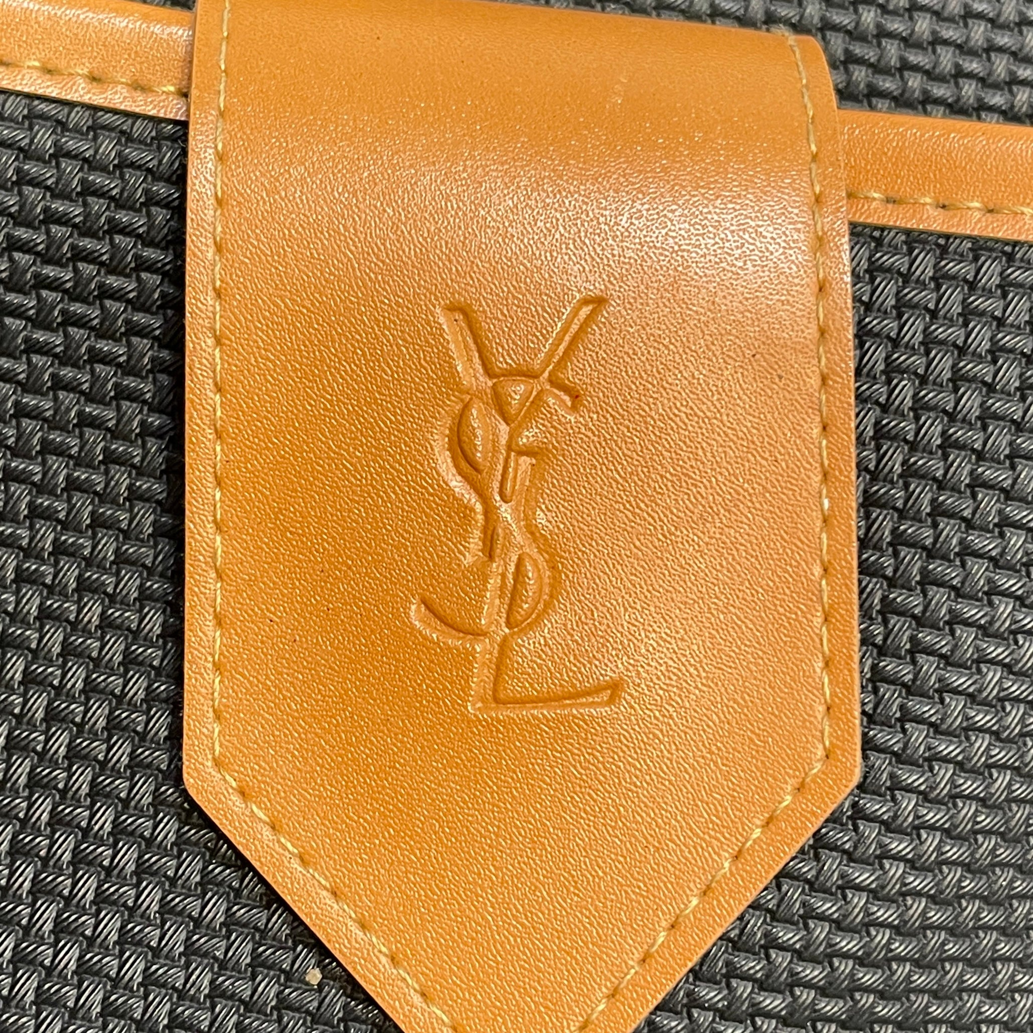 YVES SAINT LAURENT/Bag/Leather/BLK/Cassandra boston bag view 5