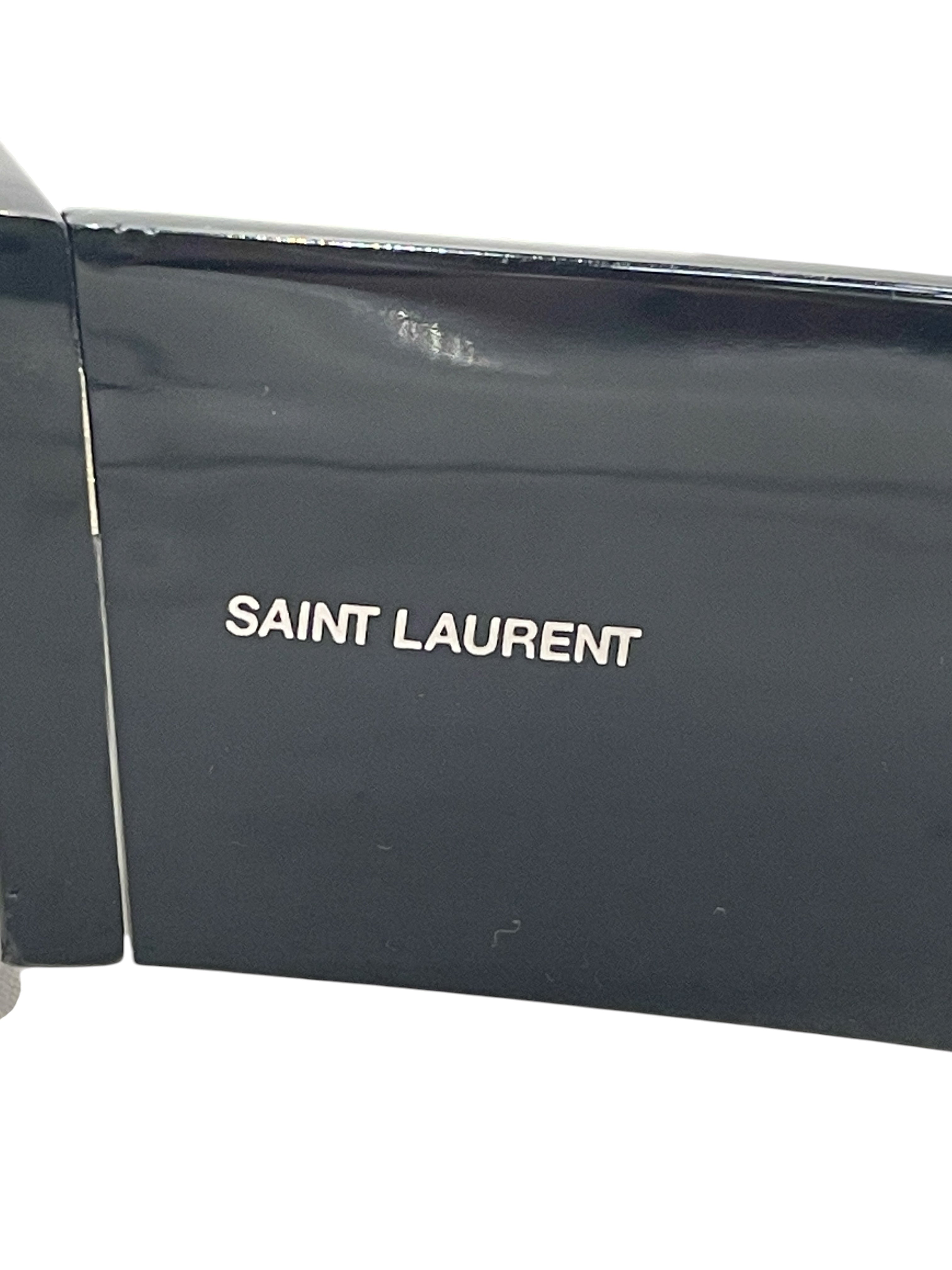 SAINT LAURENT/Sunglasses/Plastic/BLK/M's/SQUARE TINTED view 3