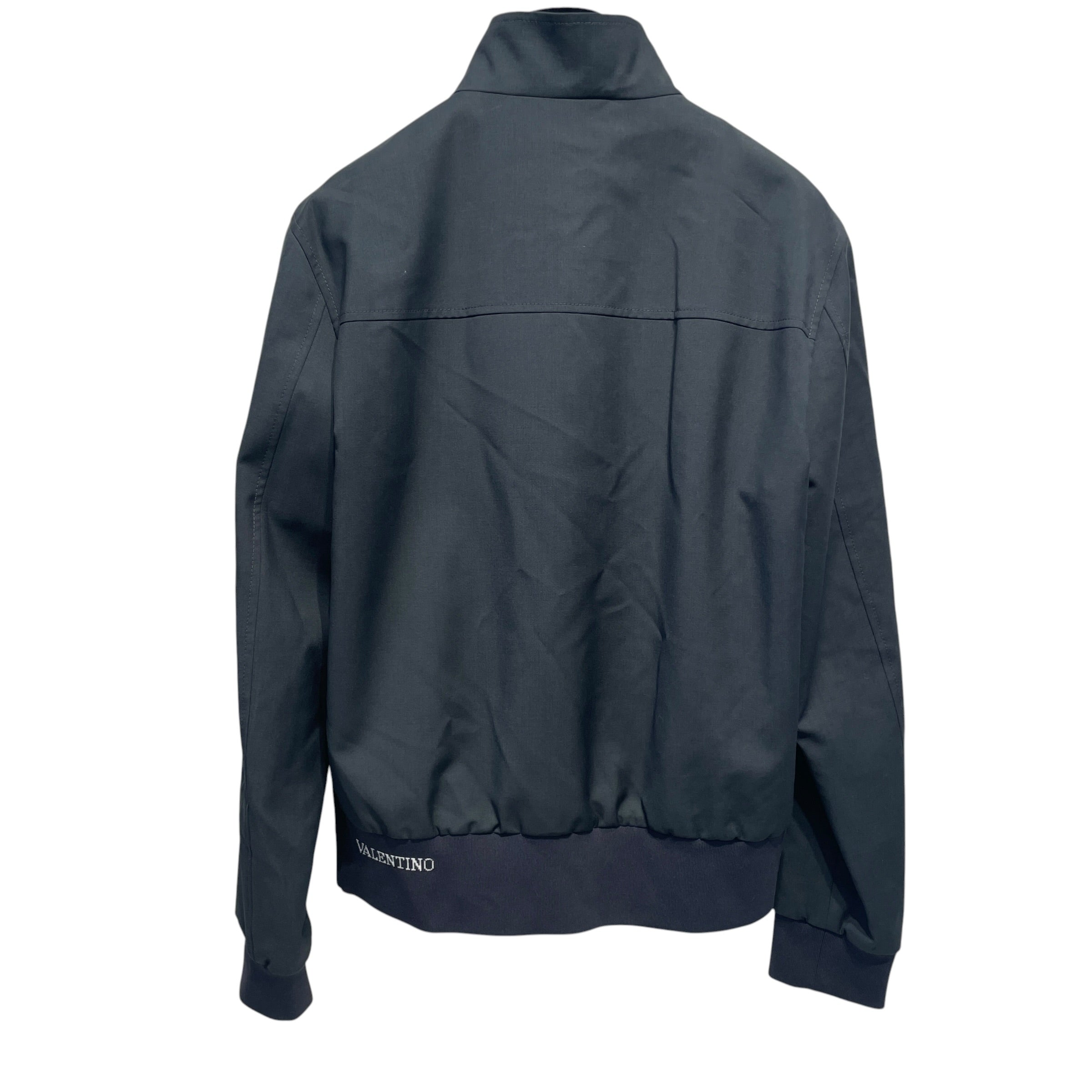 VALENTINO/Windbreaker/52/Nylon/BLK/Stripe/TRACK ZIP view 2