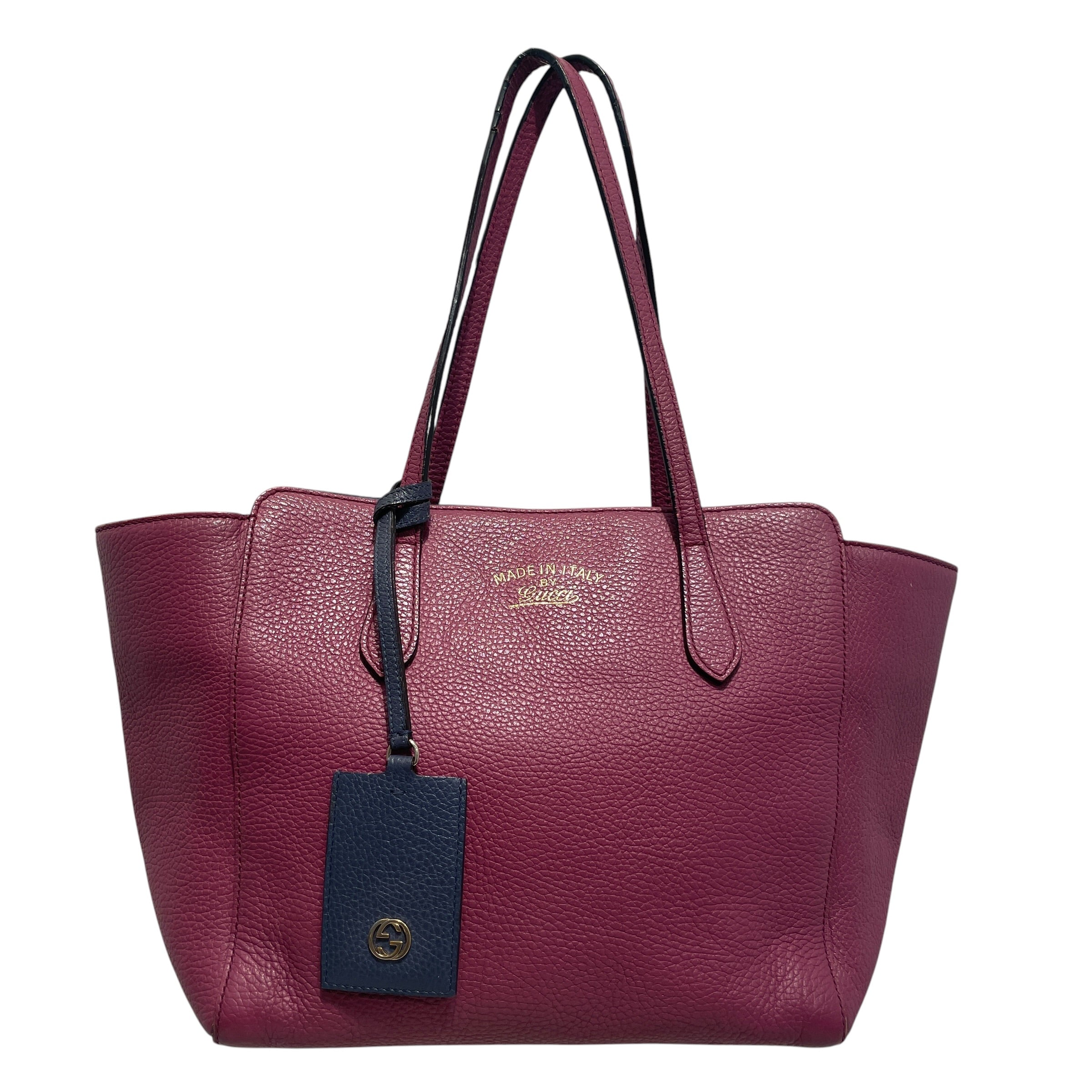 GUCCI/Hand Bag/Leather/PNK/Swing Tote view 1