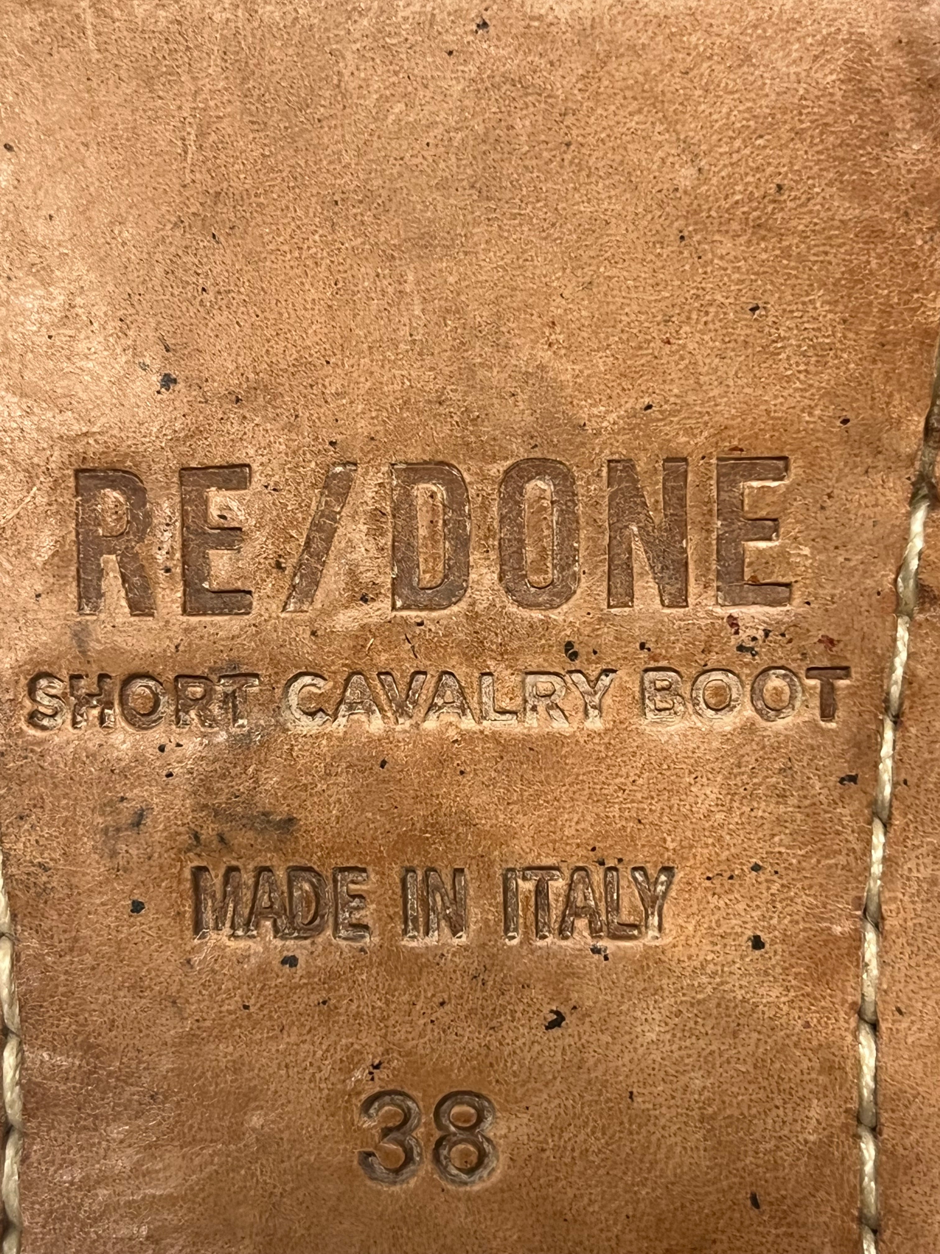 RE/DONE/Chelsea Boots/EU 38/BRD/8 Hole/ view 4