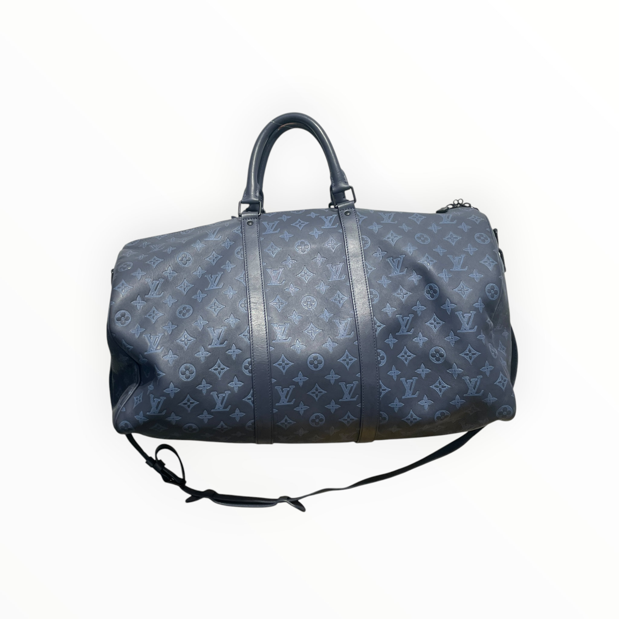 LOUIS VUITTON/Bag/Monogram/Leather/BLU/kepall bandoulier 50 view 2