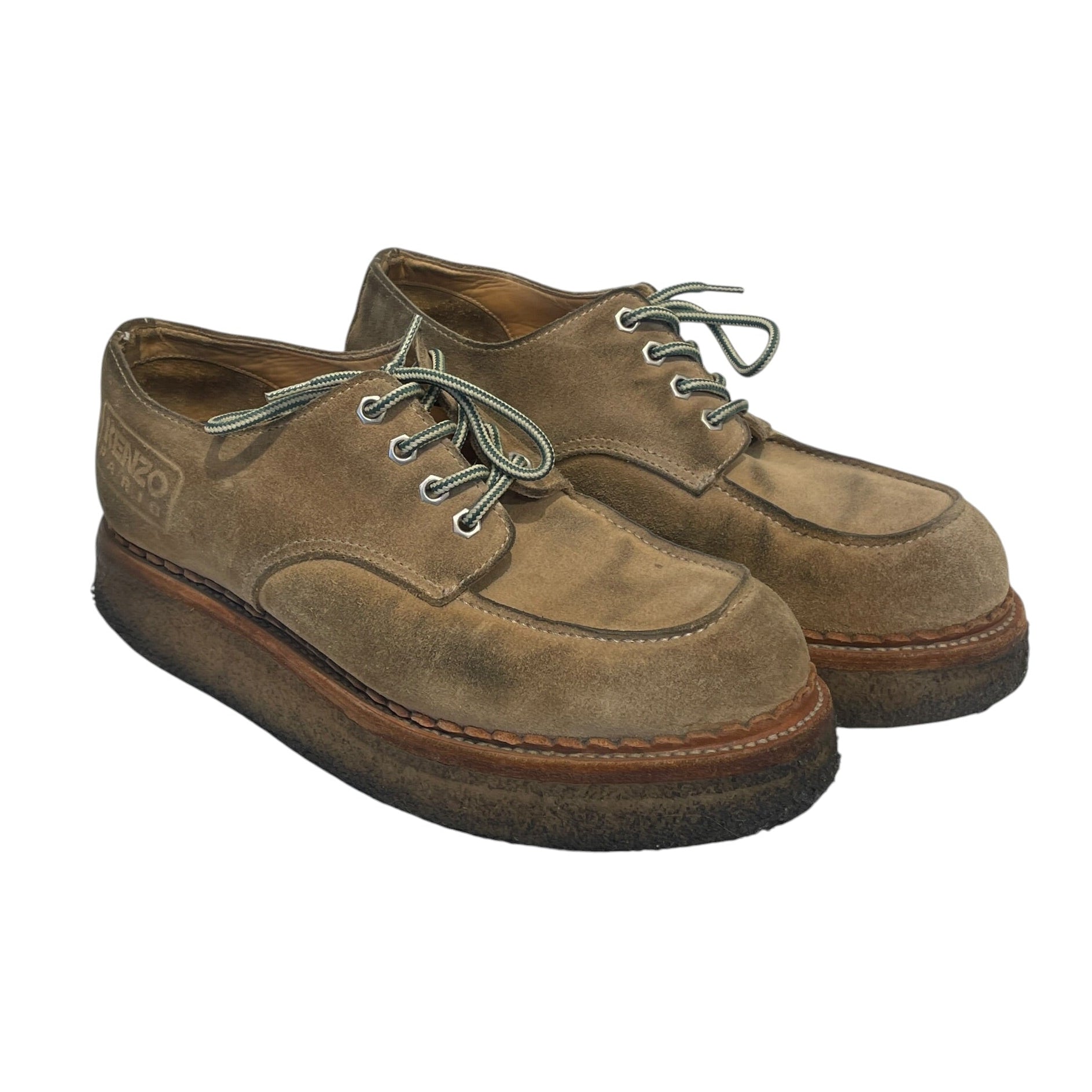 KENZO/Loafers/US 8/Suede/CML/Derby Shoes view 1