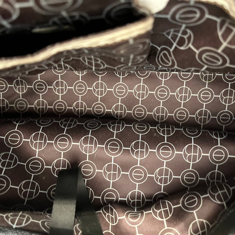 Henri Bendel/Hand Bag/Leather/BLK/
