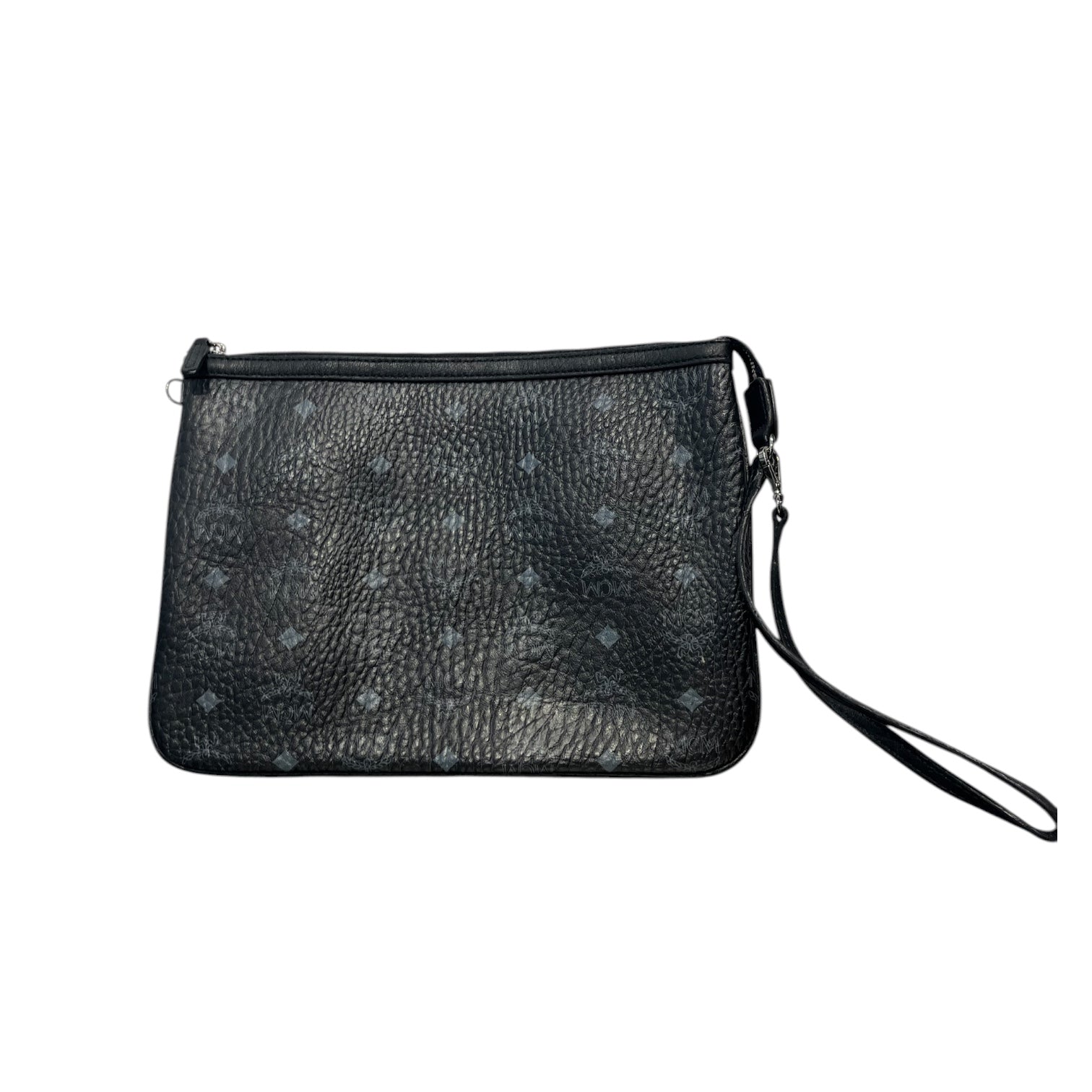 MCM/Clutch Bag/Monogram/Leather/BLK/ view 1