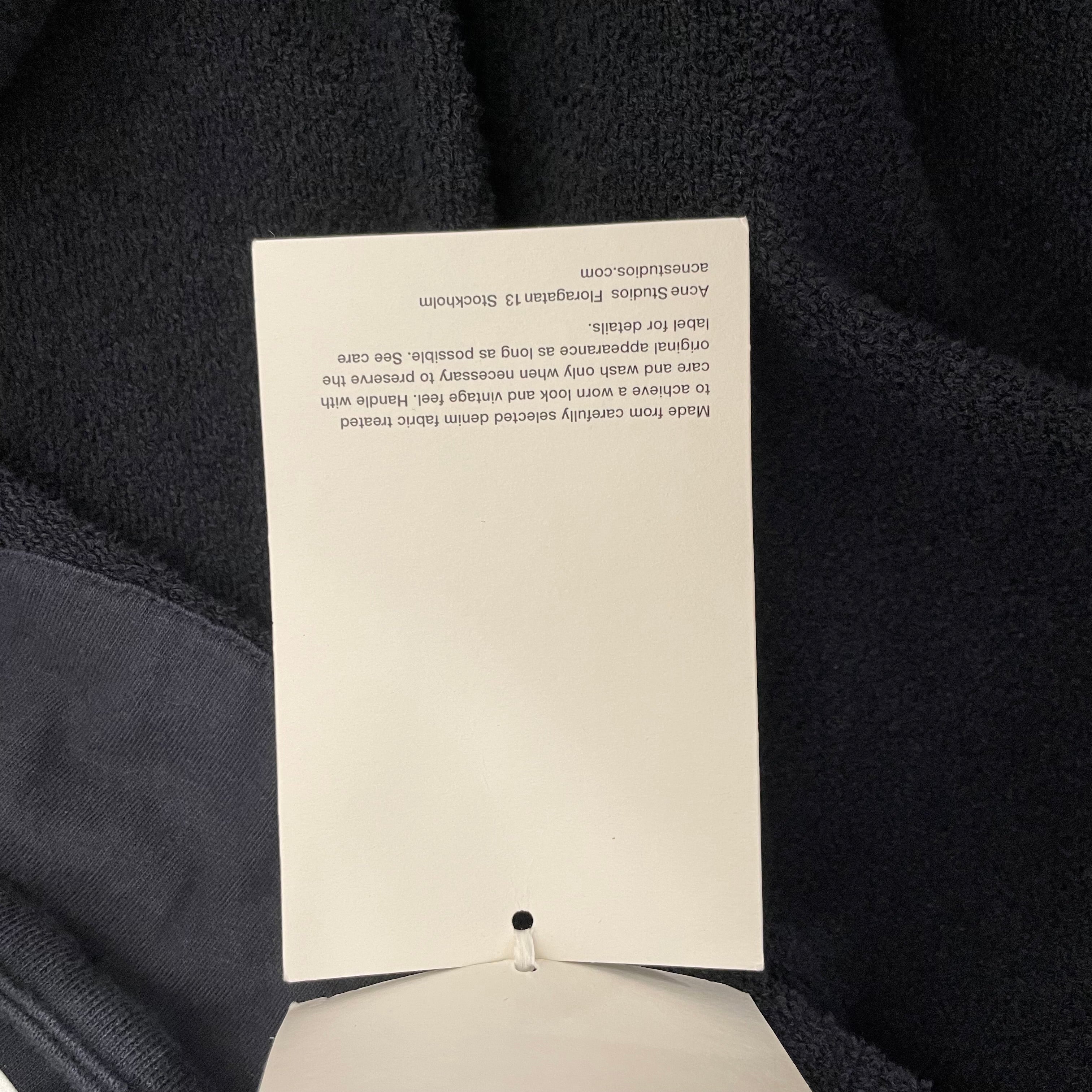 Acne Studios/Tops/L/Cotton/NVY/stockholm 1996 zip up view 4